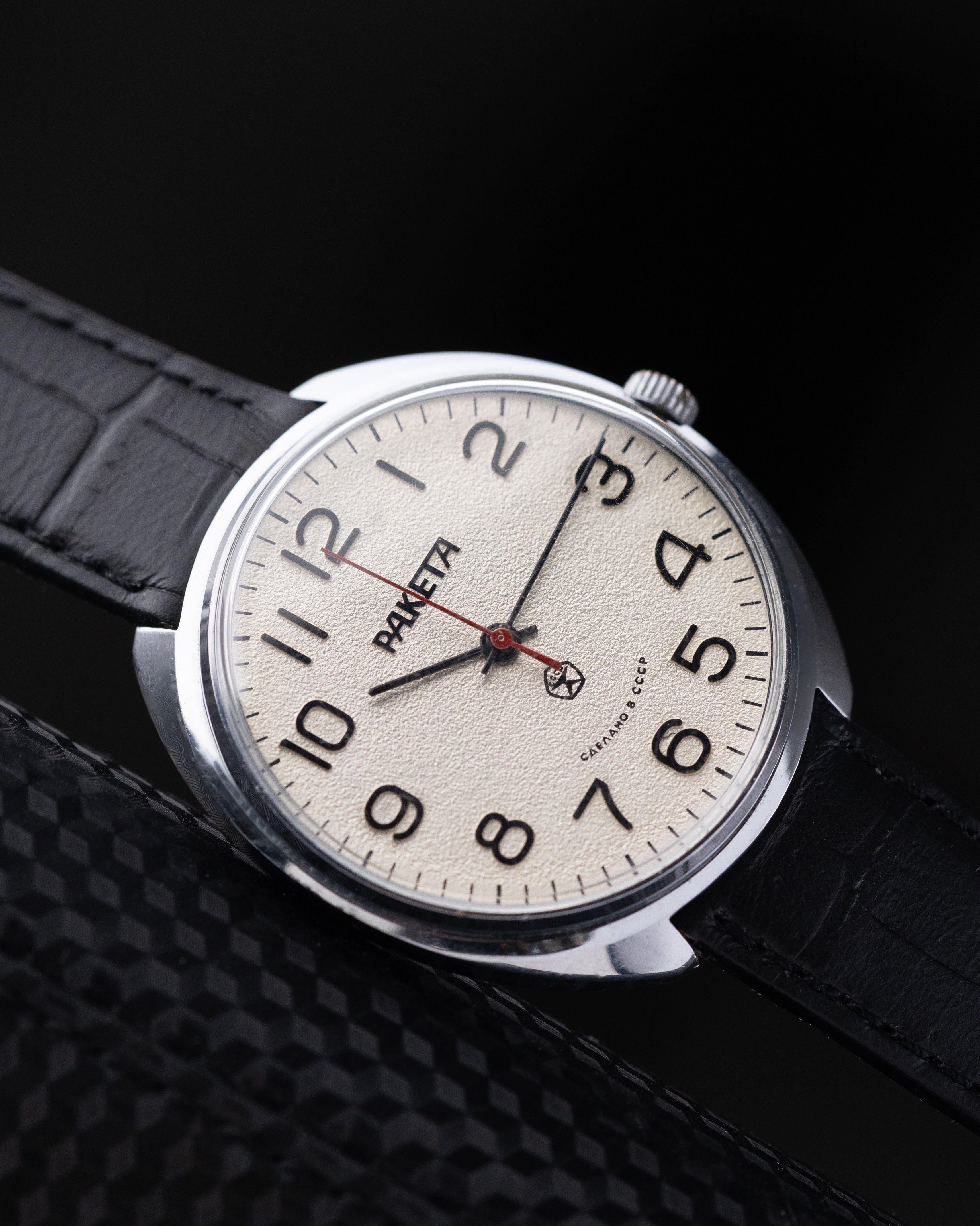 Vintage Raketa Soviet watch, Oversized Jumbo Case, Cal. 2609.HA from 1980's - DuMarko