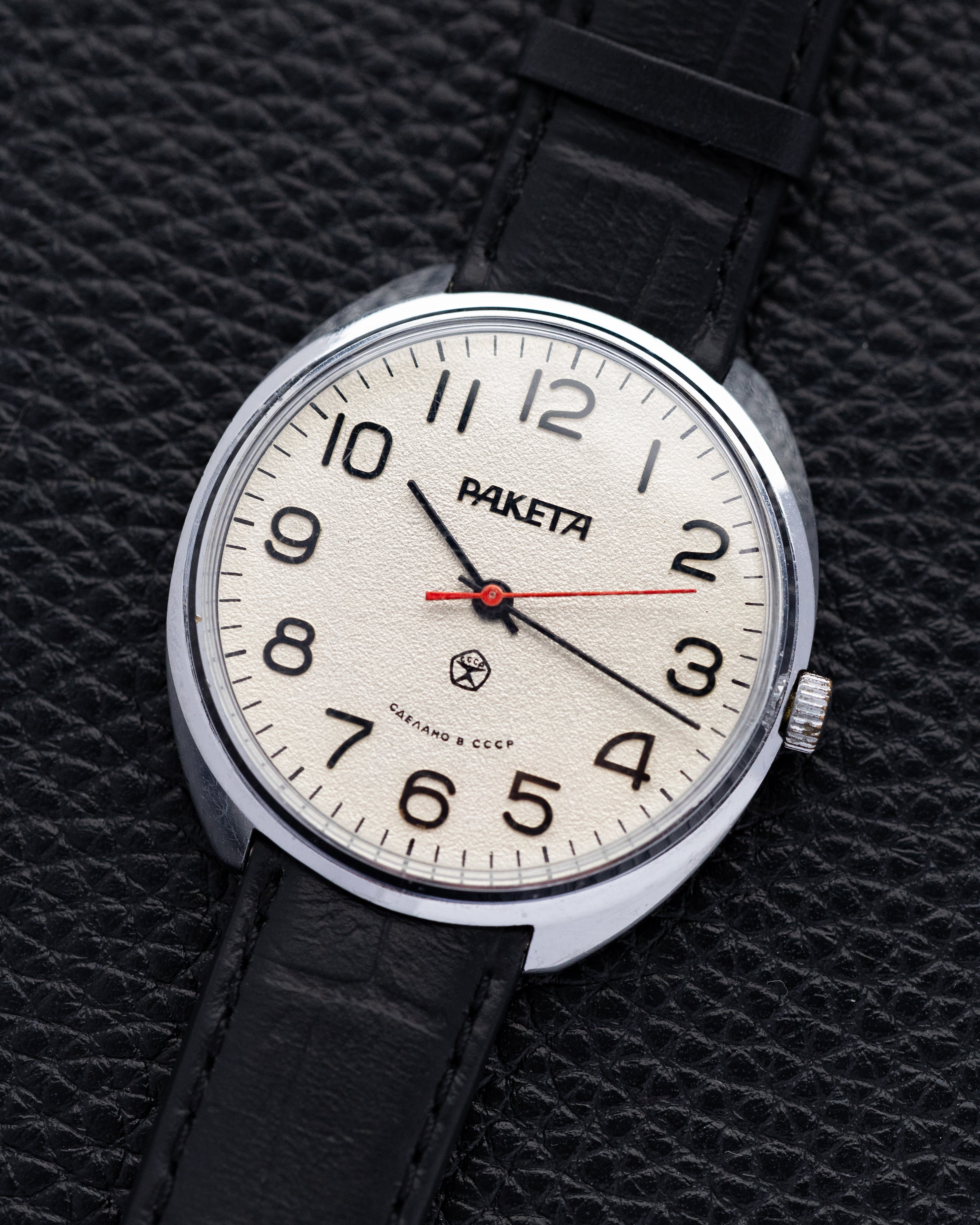Vintage Raketa Soviet watch, Oversized Jumbo Case, Cal. 2609.HA from 1980's - DuMarko