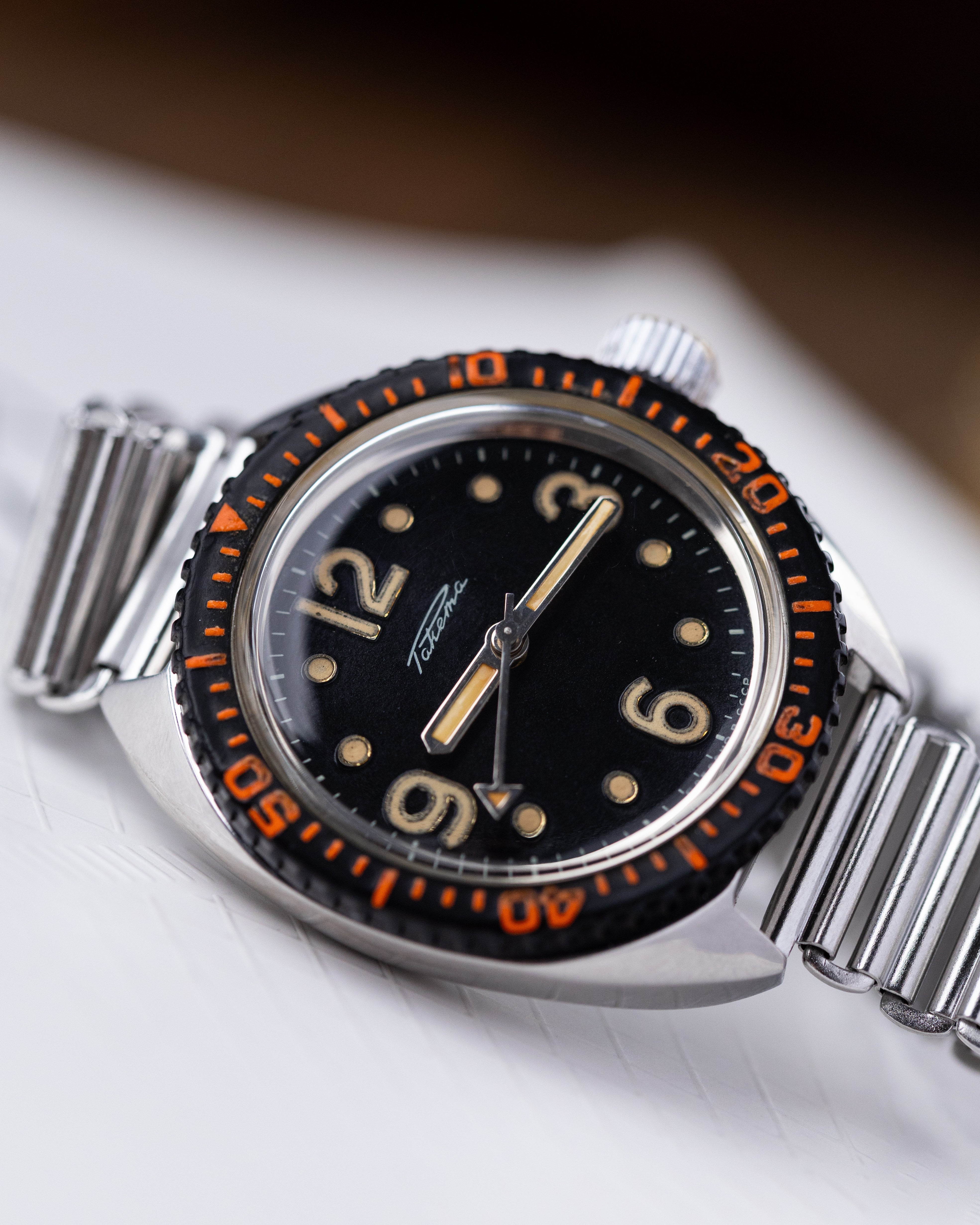 Vintage Rare Soviet Raketa Amphibia Diver’s Watch, Cal. 2609, Made in USSR - DuMarko