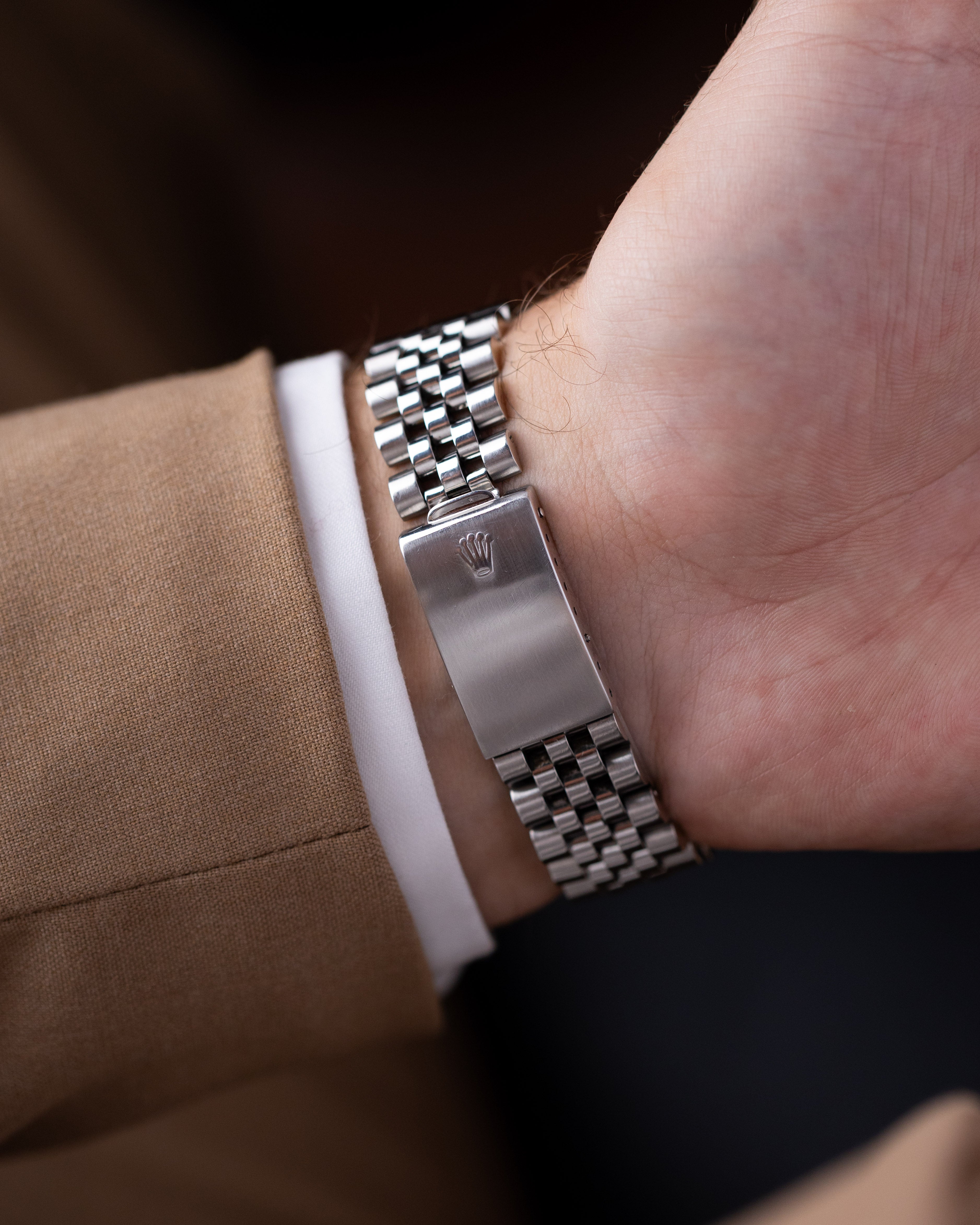 Vintage Rolex Datejust 36, Ref. 16030, Black Dial, Engine-Turned Bezel, Original Jubilee Bracelet, Circa 1978 - DuMarko