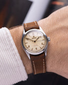 Vintage Rolex Oyster Perpetual "Big Bubbleback" Radium Dial from 1952 - DuMarko