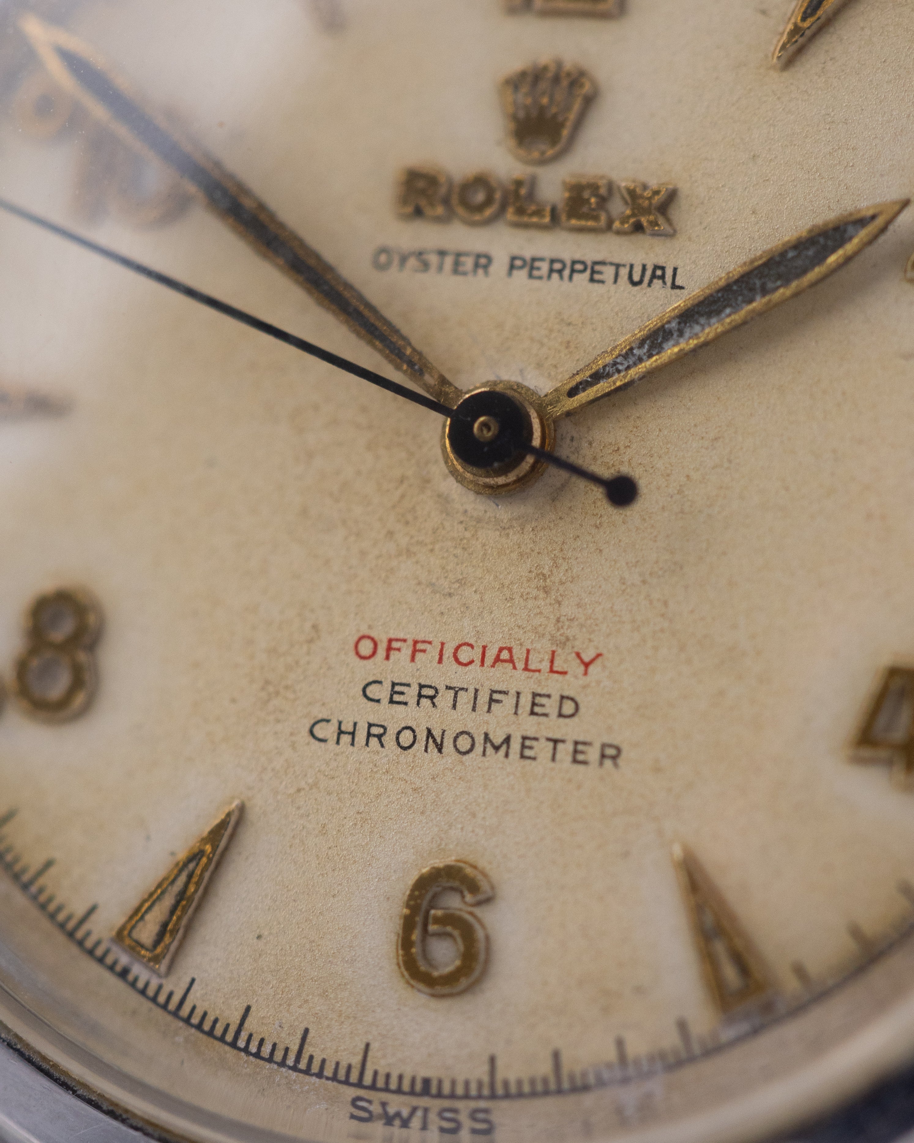 Vintage Rolex Oyster Perpetual "Big Bubbleback" Radium Dial from 1952 - DuMarko