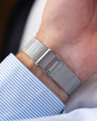 Vintage Rolex Oyster - Perpetual Date Ref. 1501, Engine - turned bezel, Grey Dial from 1971 - DuMarko