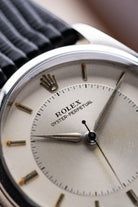 Vintage Rolex Oyster Perpetual, Rare Two - Tone Dial, Ref. 6565/6552, Vintage Swiss Watch Circa 1959 - DuMarko