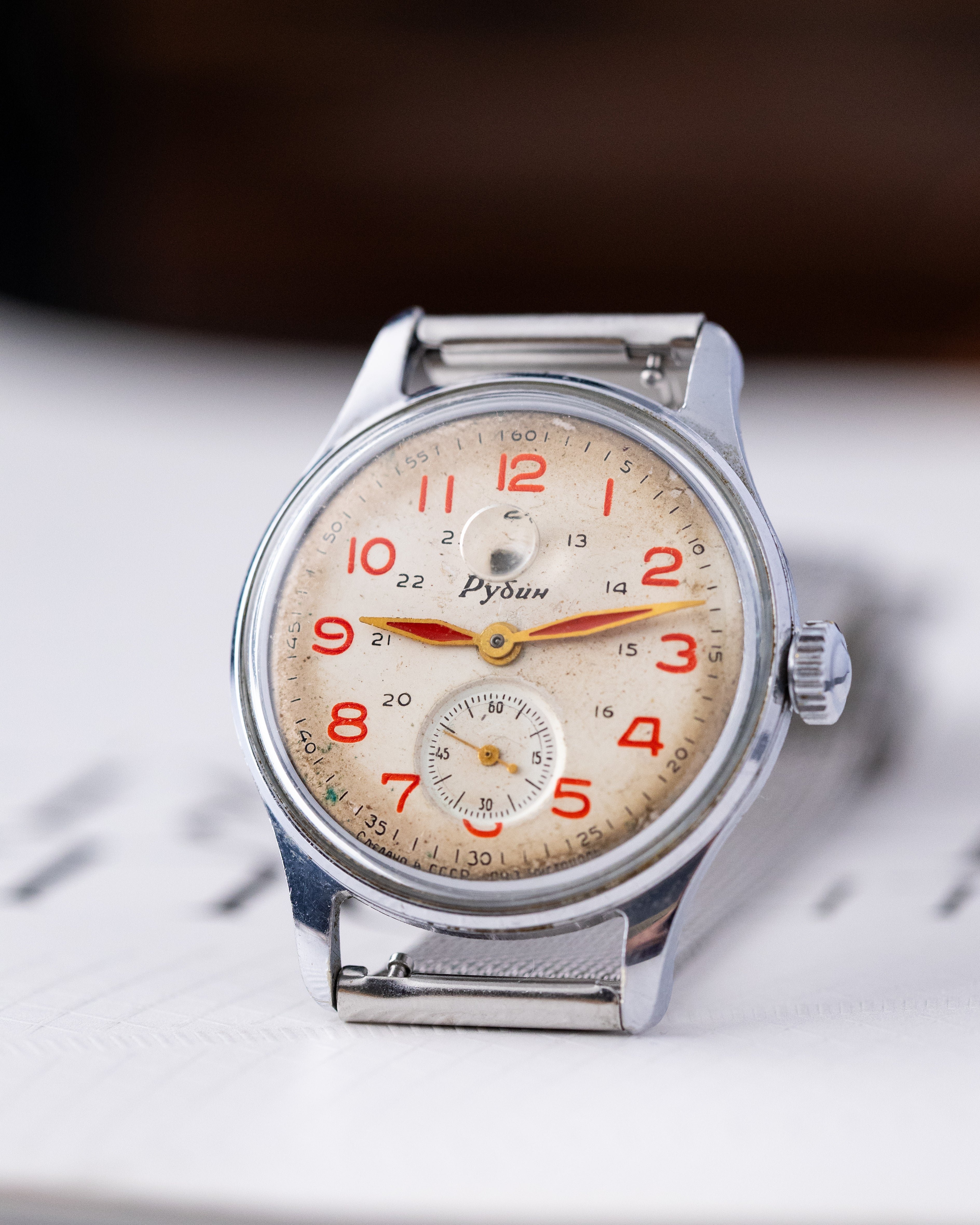 Vintage Rubin Watch, Rare Soviet Watch, Cal. 2604 from 1950’s - DuMarko