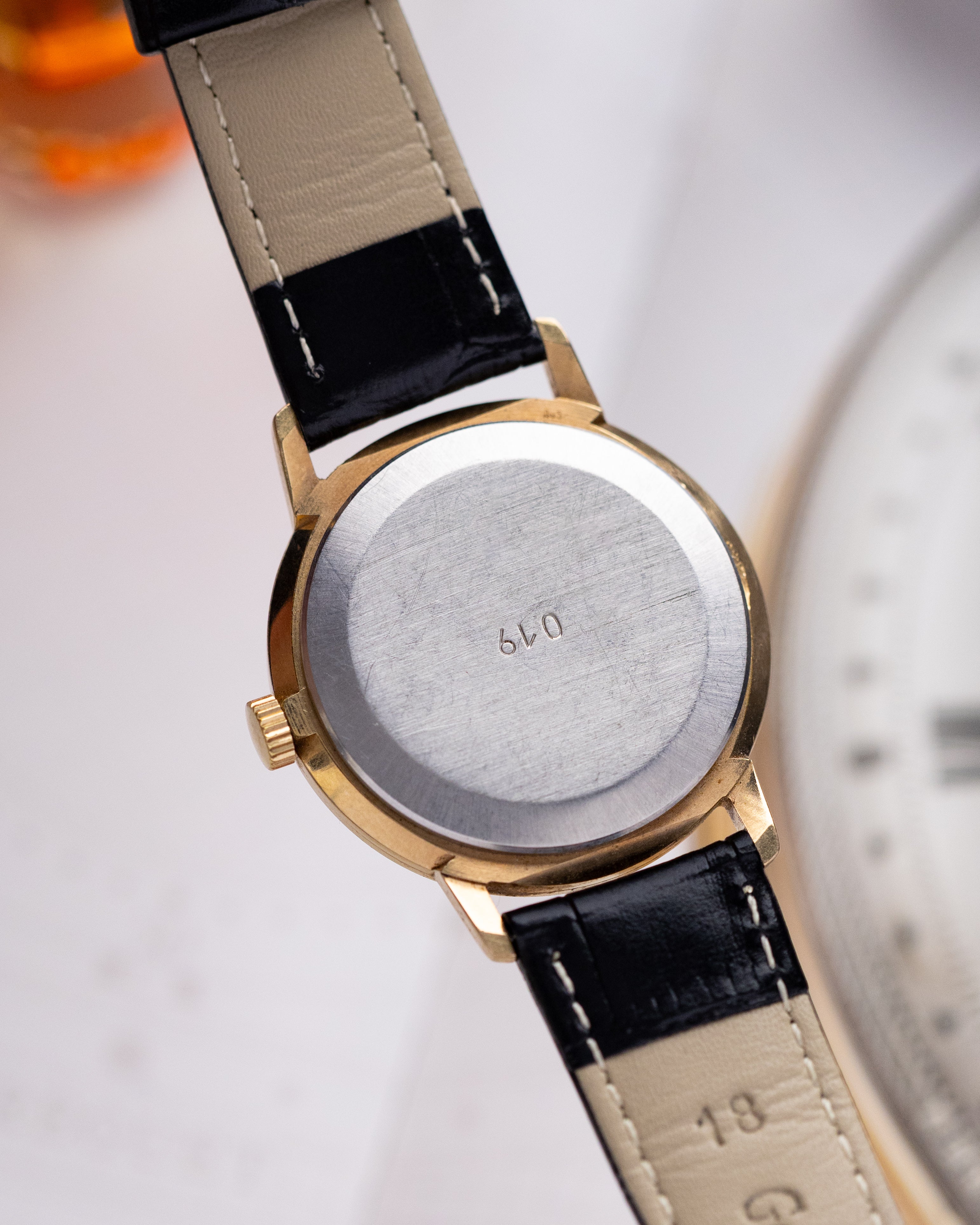 Vintage Soviet Poljot Dress Watch, Striped Holographic Dial from 1980’s - DuMarko