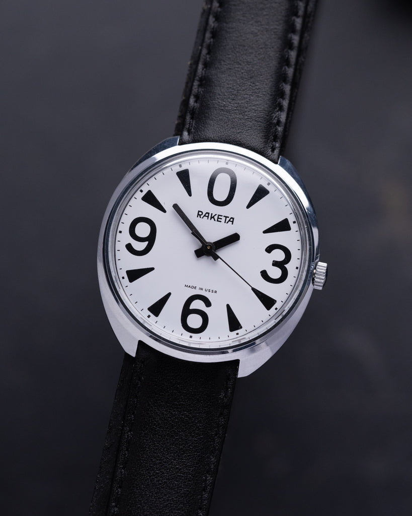 Vintage Soviet "Raketa Big Zero" Watch Cal.2609, Rare Mechanical Original USSR Watch - VintageDuMarko