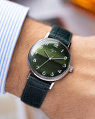 Vintage Soviet Watch "Luch" Unique green dial, Extra slim - DuMarko