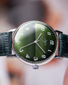 Vintage Soviet Watch "Luch" Unique green dial, Extra slim - DuMarko