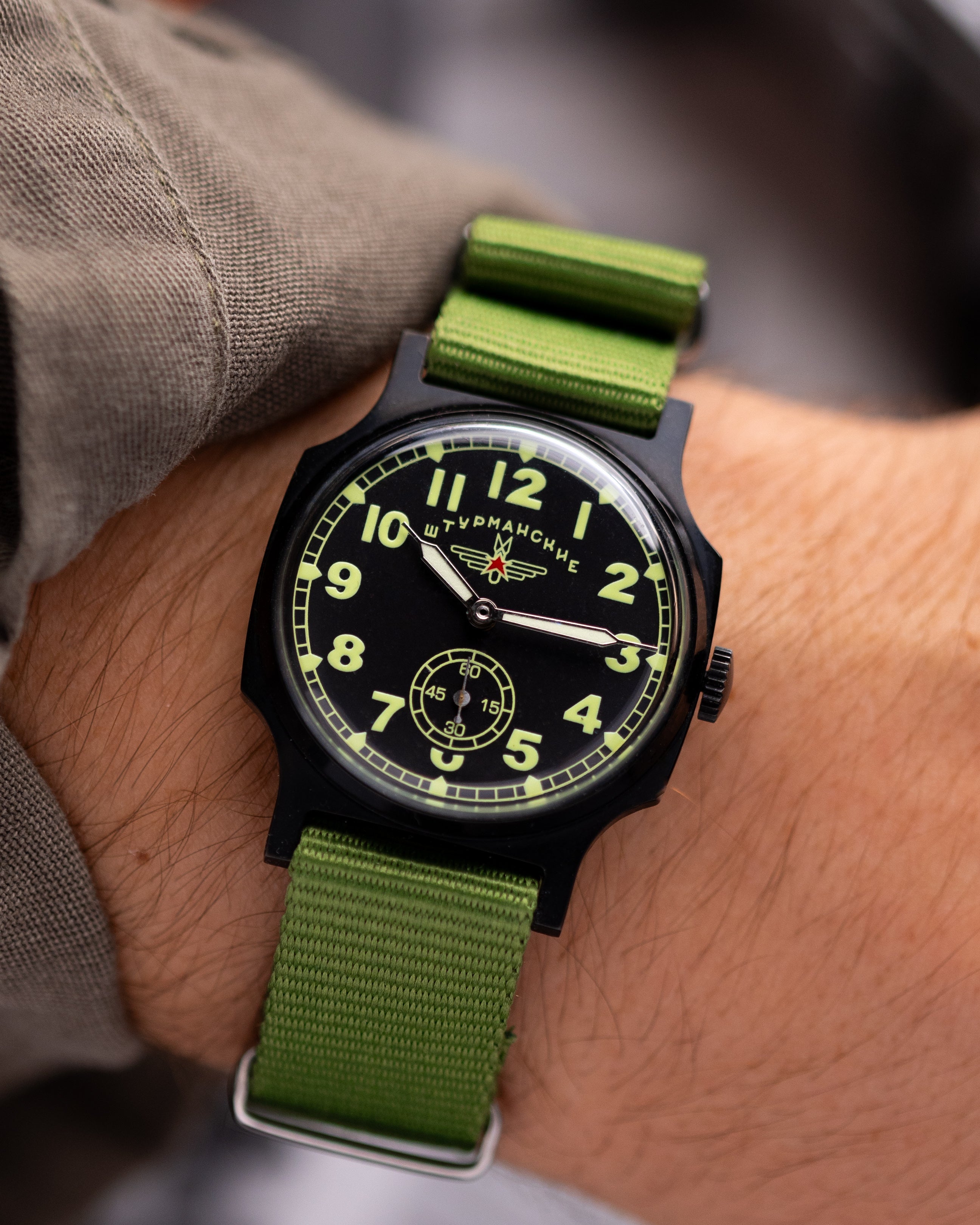 Vintage Soviet Watch "Poljot" Sturmanskie, Aviators' Watch - DuMarko