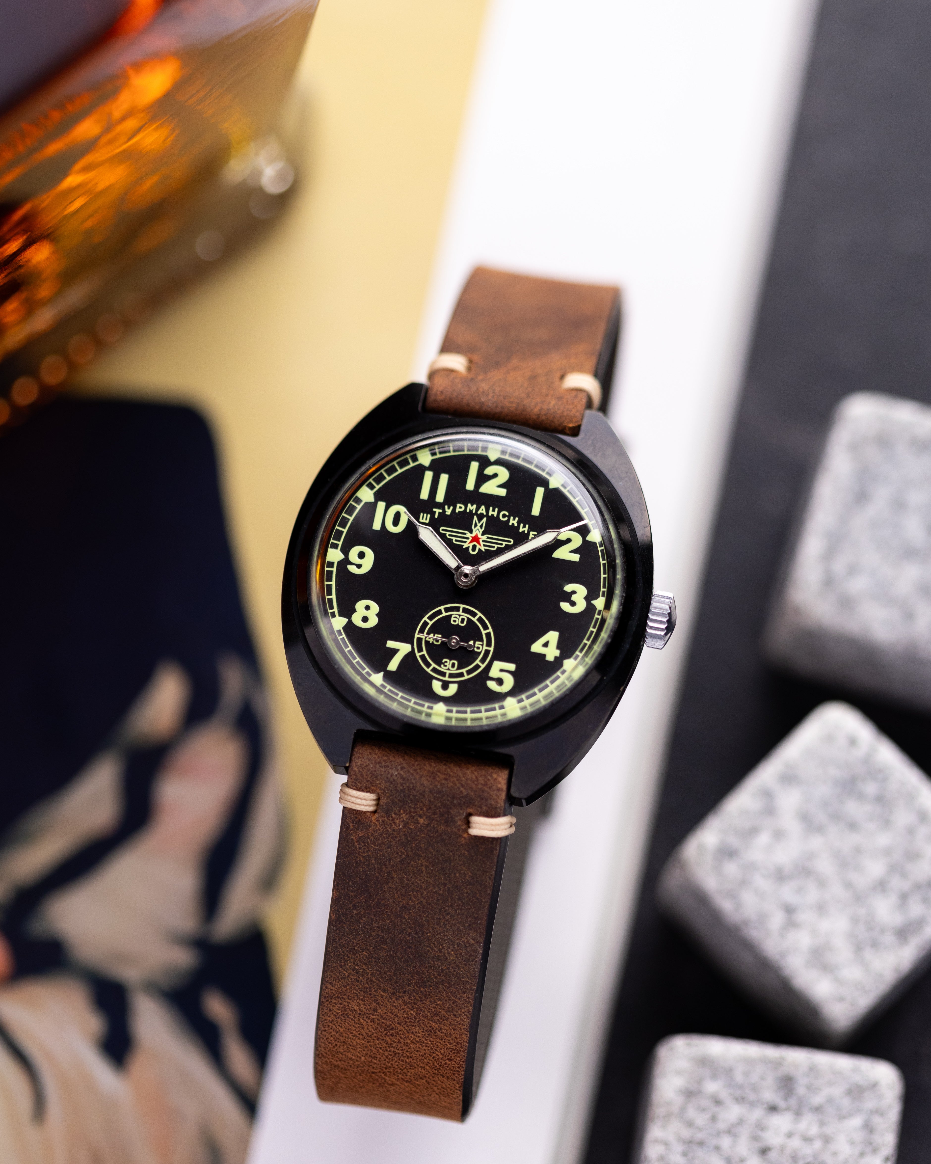 Vintage Soviet Watch "Poljot" Sturmanskie, Aviators' Watch - DuMarko