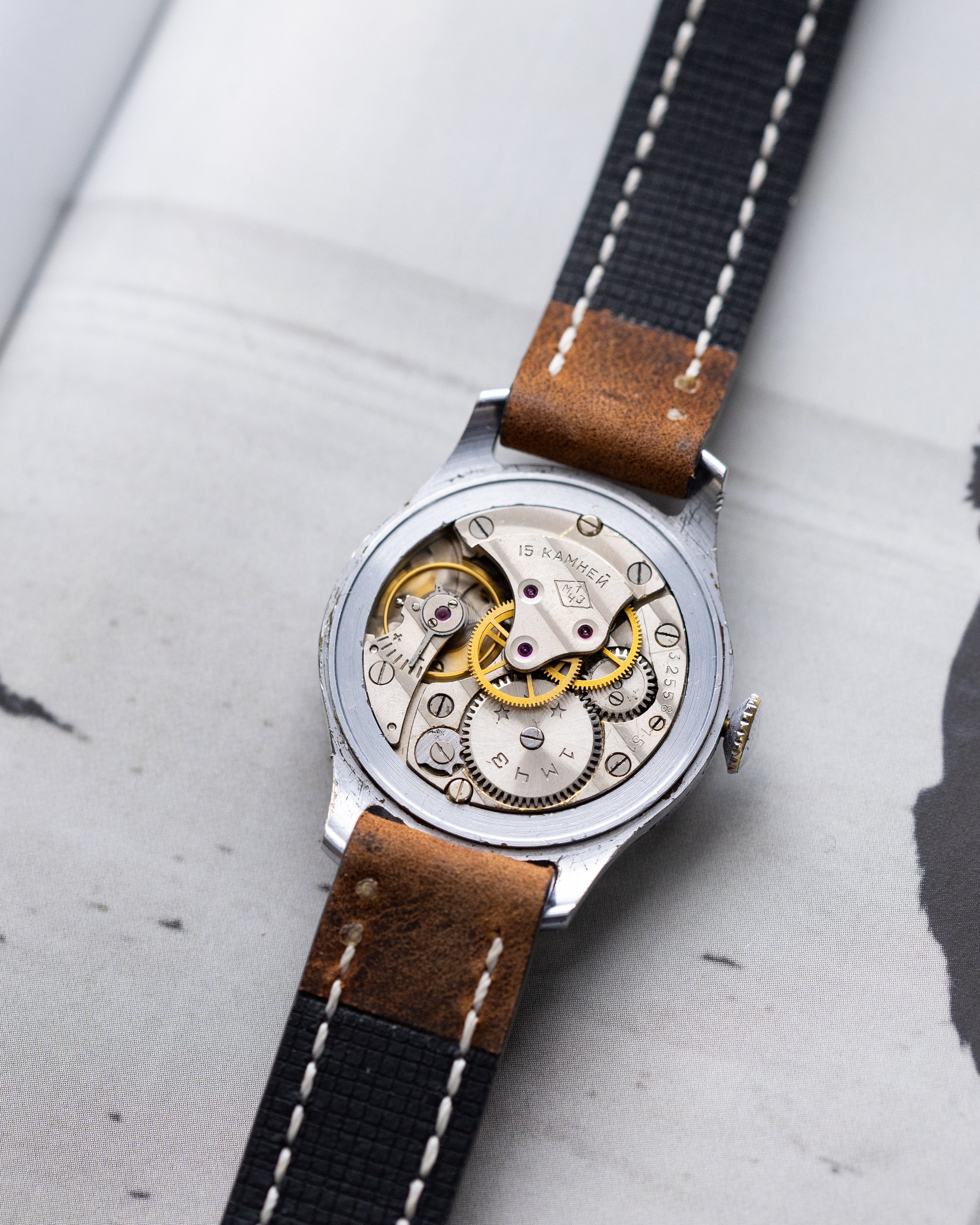 Vintage Sturmanskie Original Type 1, Soviet Aviator's watch, USSR Watch, Radium dial - DuMarko