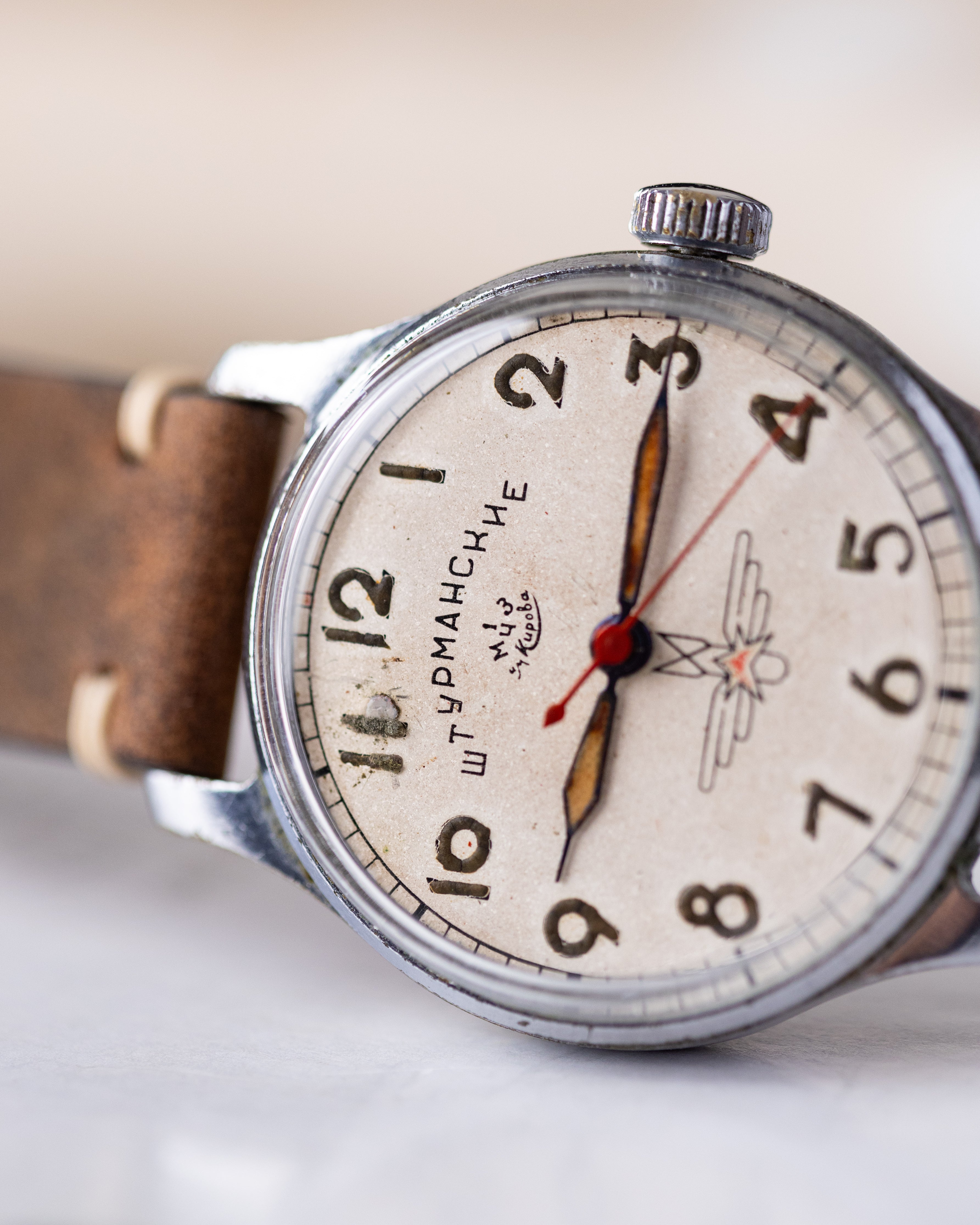 Vintage Sturmanskie Original Type 1, Soviet Aviator's watch, USSR Watch, Radium dial - DuMarko