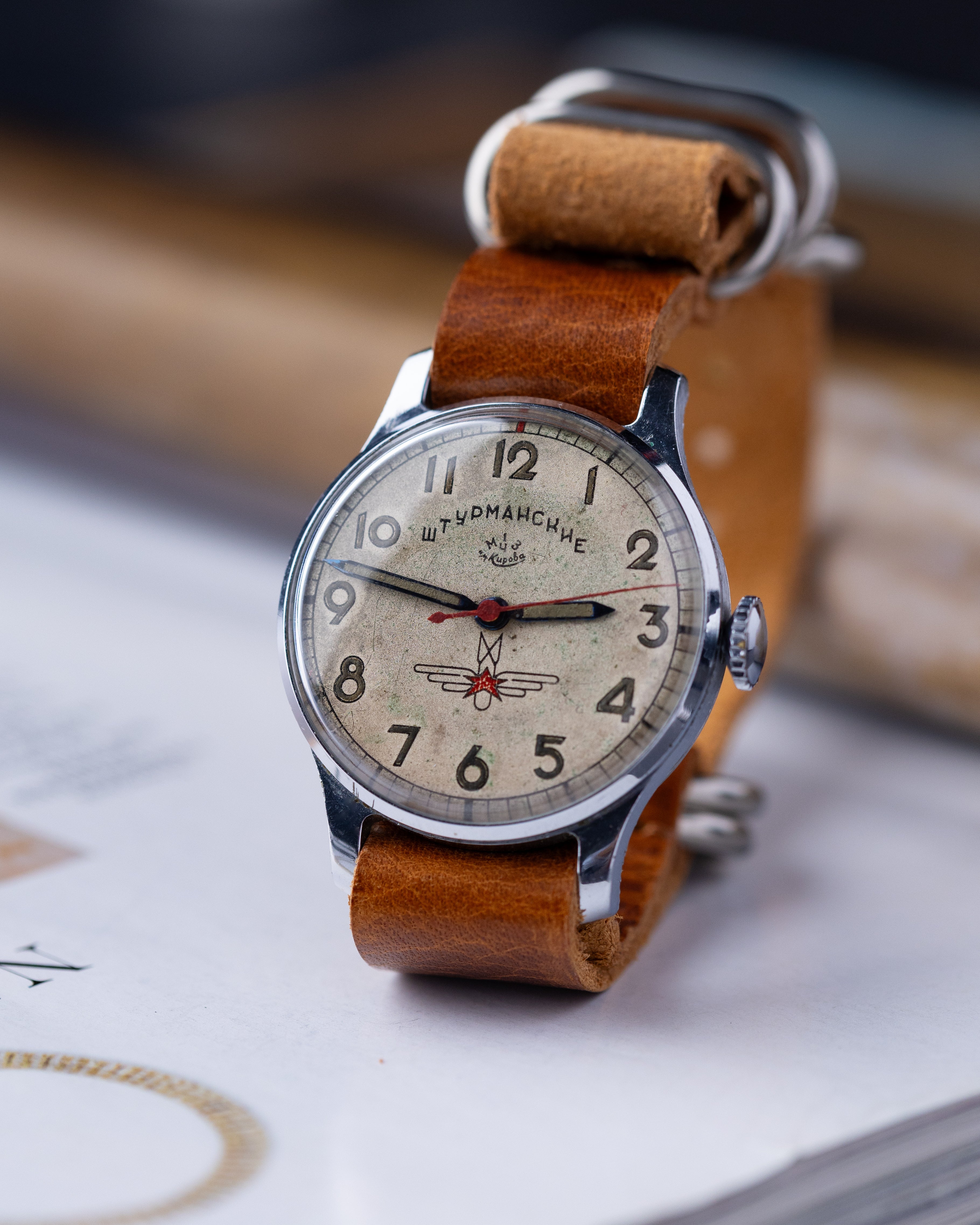 Vintage Sturmanskie Original Type 1 Soviet Aviator s watch USSR Watc DuMarko