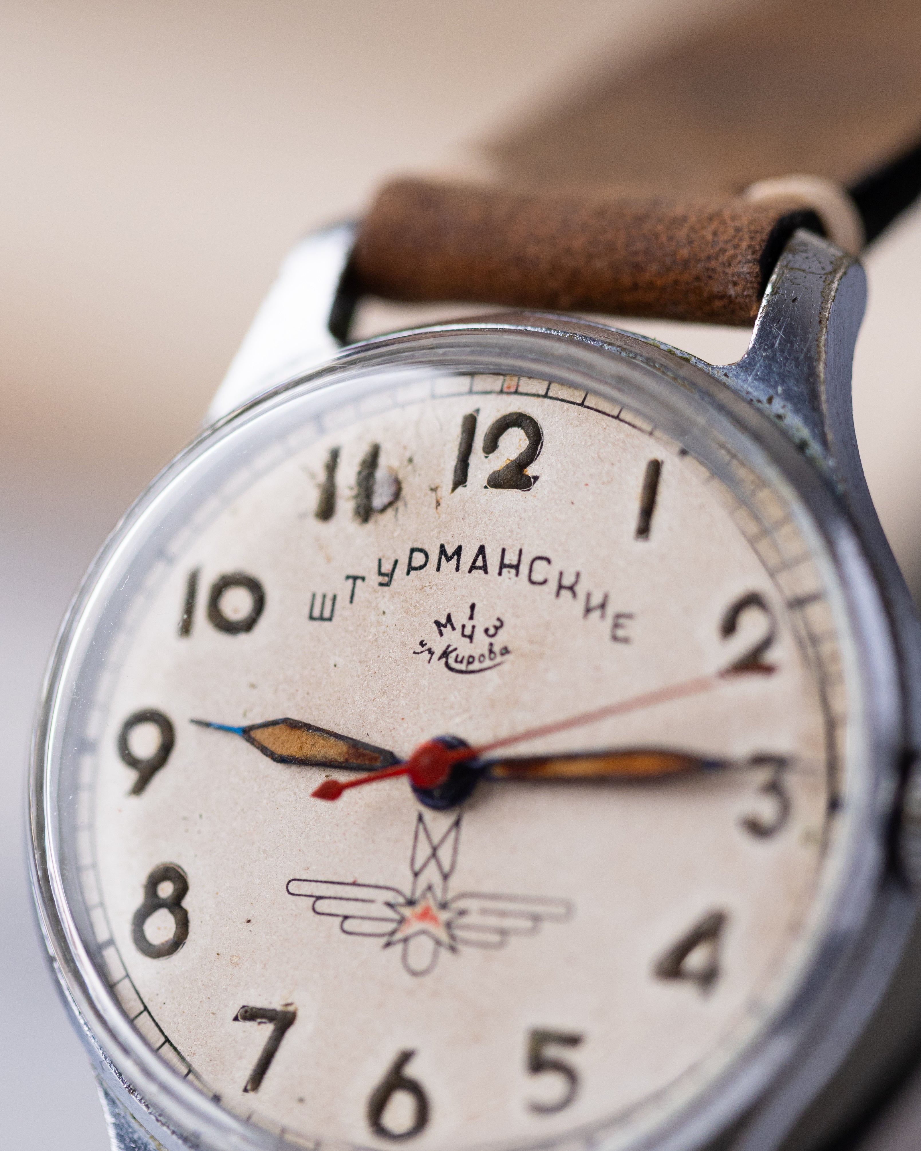 Vintage Sturmanskie Original Type 1, Soviet Aviator's watch, USSR Watch, Radium dial - DuMarko