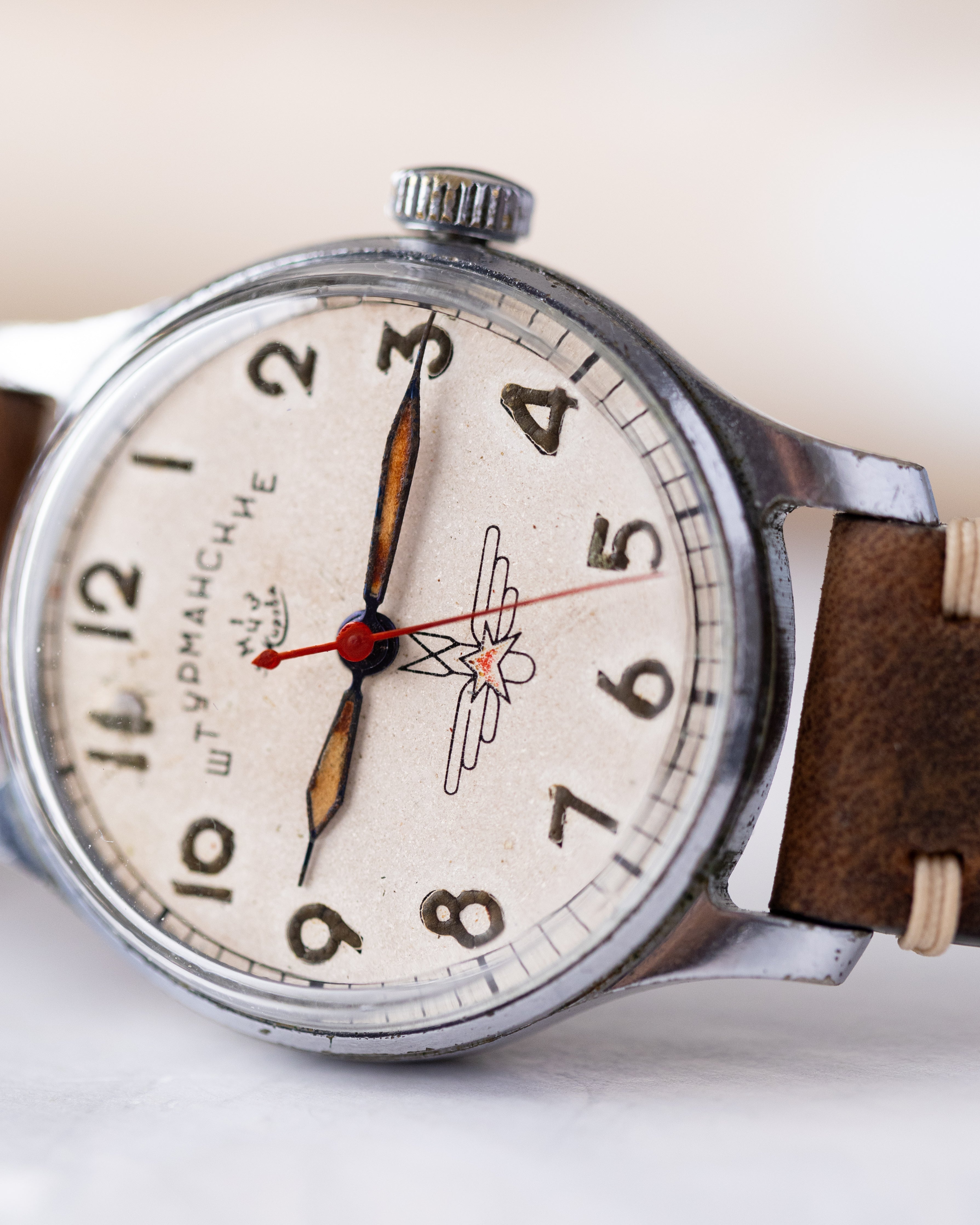 Vintage Sturmanskie Original Type 1, Soviet Aviator's watch, USSR Watch, Radium dial - DuMarko