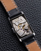 Vintage Swiss Omega Watch Art Deco, Rectangular Tank, Cal. 20F, Completely Original Dial - DuMarko