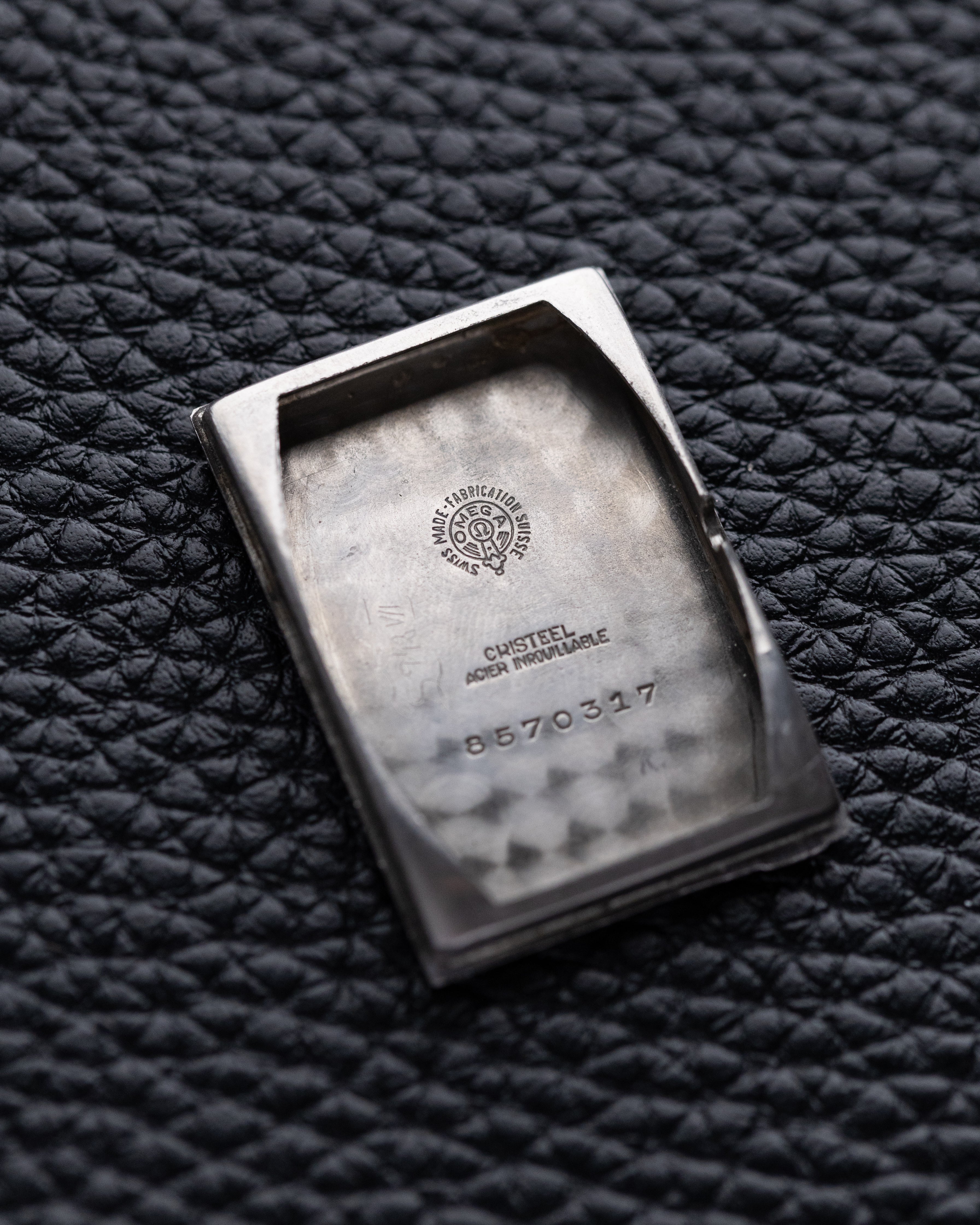 Vintage Swiss Omega Watch Art Deco, Rectangular Tank, Cal. 20F, Completely Original Dial - DuMarko