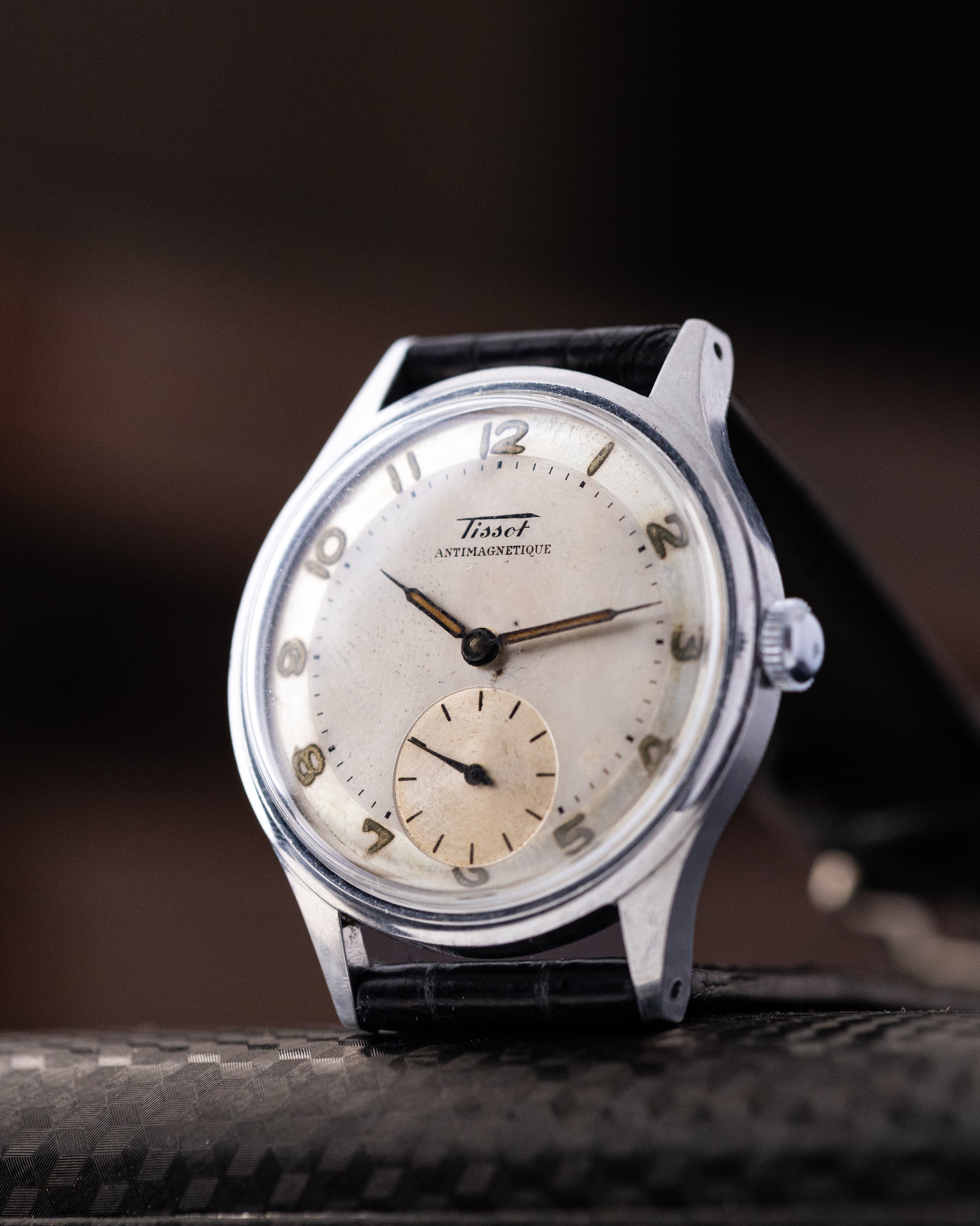 Vintage Tissot Antimagnetique Swiss watch, Mechanical Movement