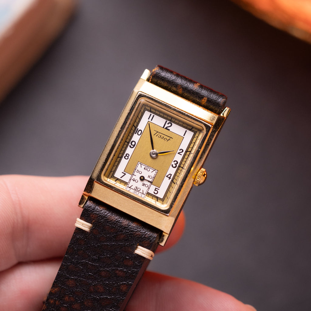Vintage "Tissot" Heritage, Art Deco Quartz watch from 1990's - VintageDuMarko