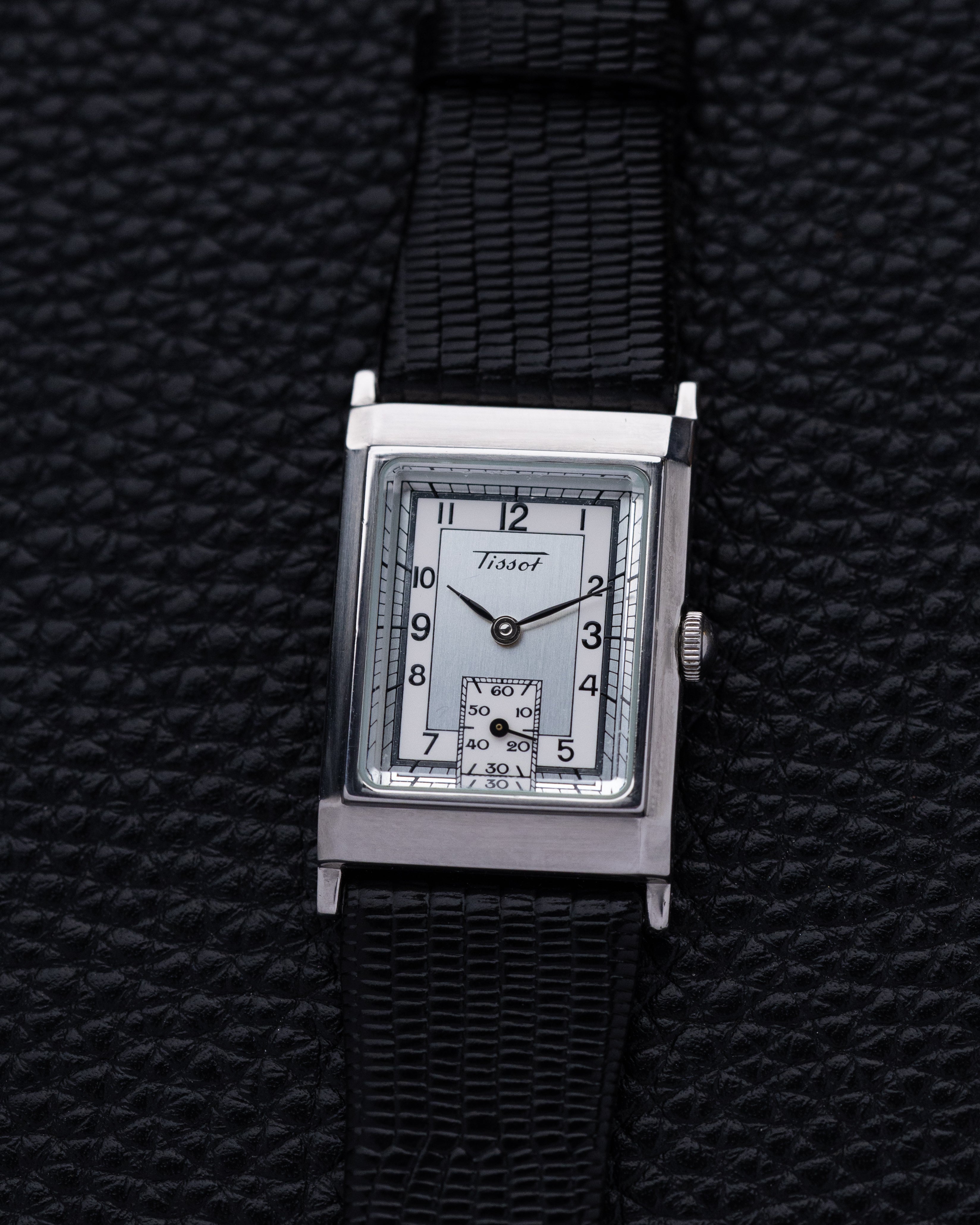 Vintage Tissot Heritage Art Deco Tank, Two - tone dial, Swiss Watch from 1990’s - DuMarko