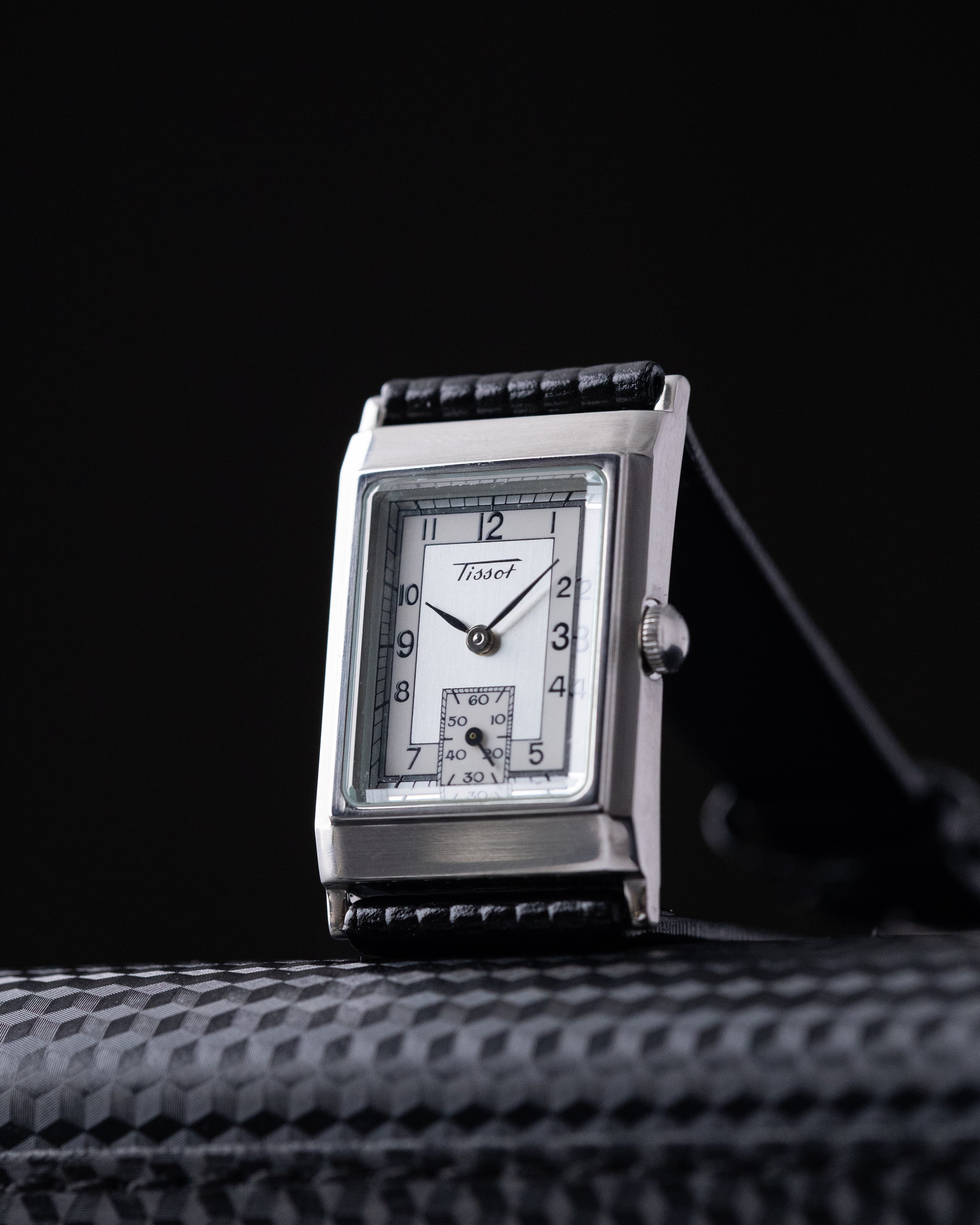 Vintage Tissot Heritage Art Deco Tank, Two - tone dial, Swiss Watch from 1990’s - DuMarko