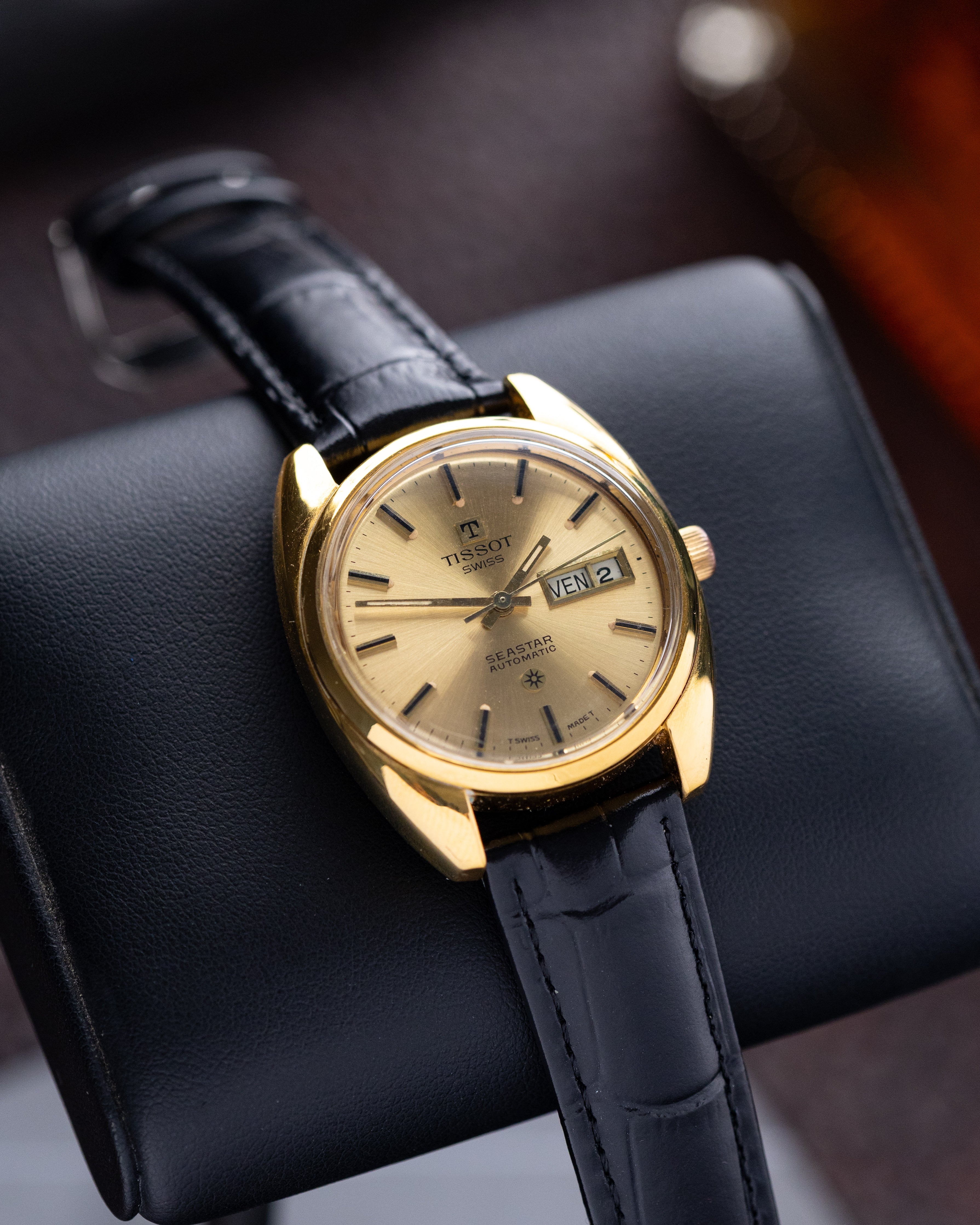 Vintage Tissot Seastar Automatic, Cushion Case, Day/Date window