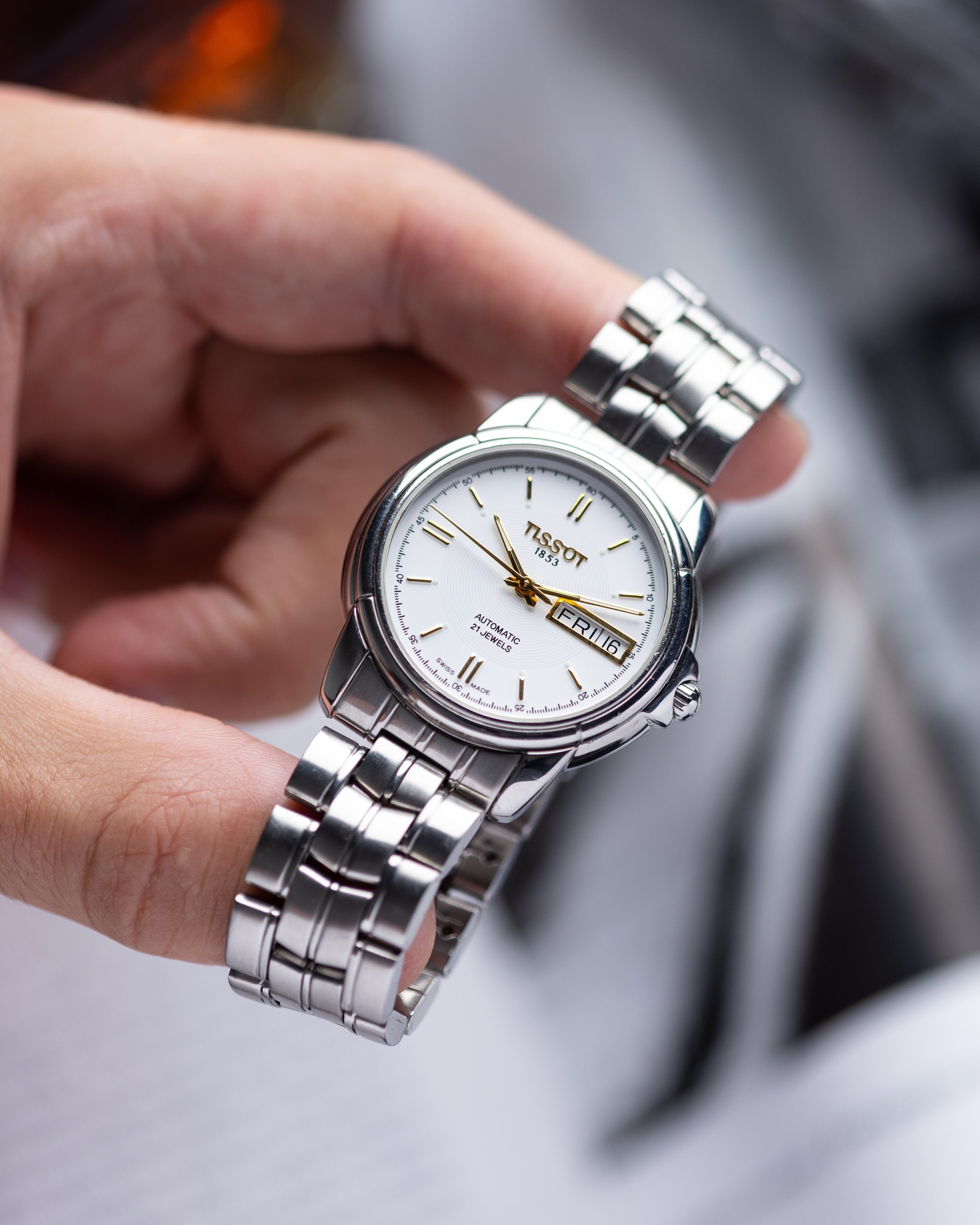Vintage Tissot Seastar Automatic, Day/date, Original Swiss watch from 1990's - DuMarko