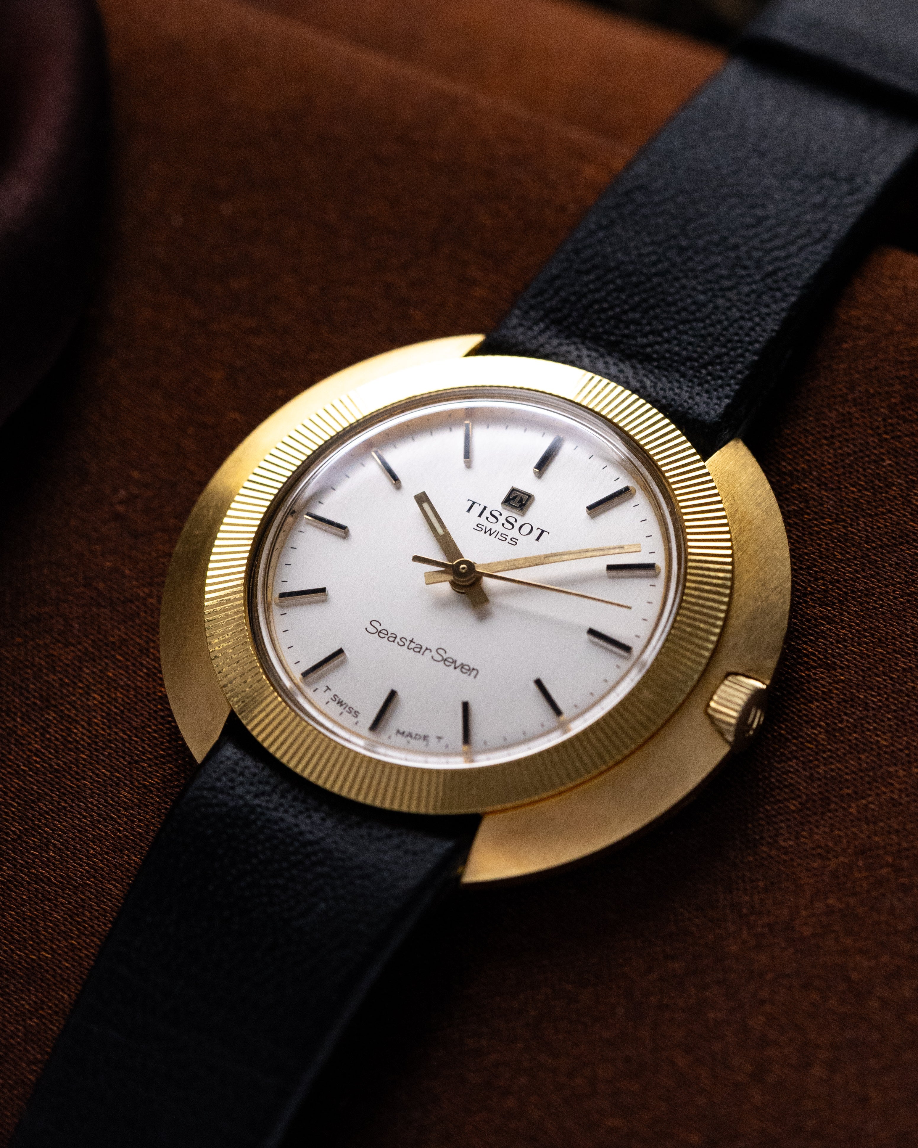 Vintage Tissot Seastar Seven UFO Swiss Watch, NOS, Ref. 42588 - 1, Automatic Cal. 781 - 2 1970s - DuMarko