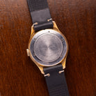 Vintage UMF Ruhla German Watch, Black guilloche dial from 1950's - VintageDuMarko