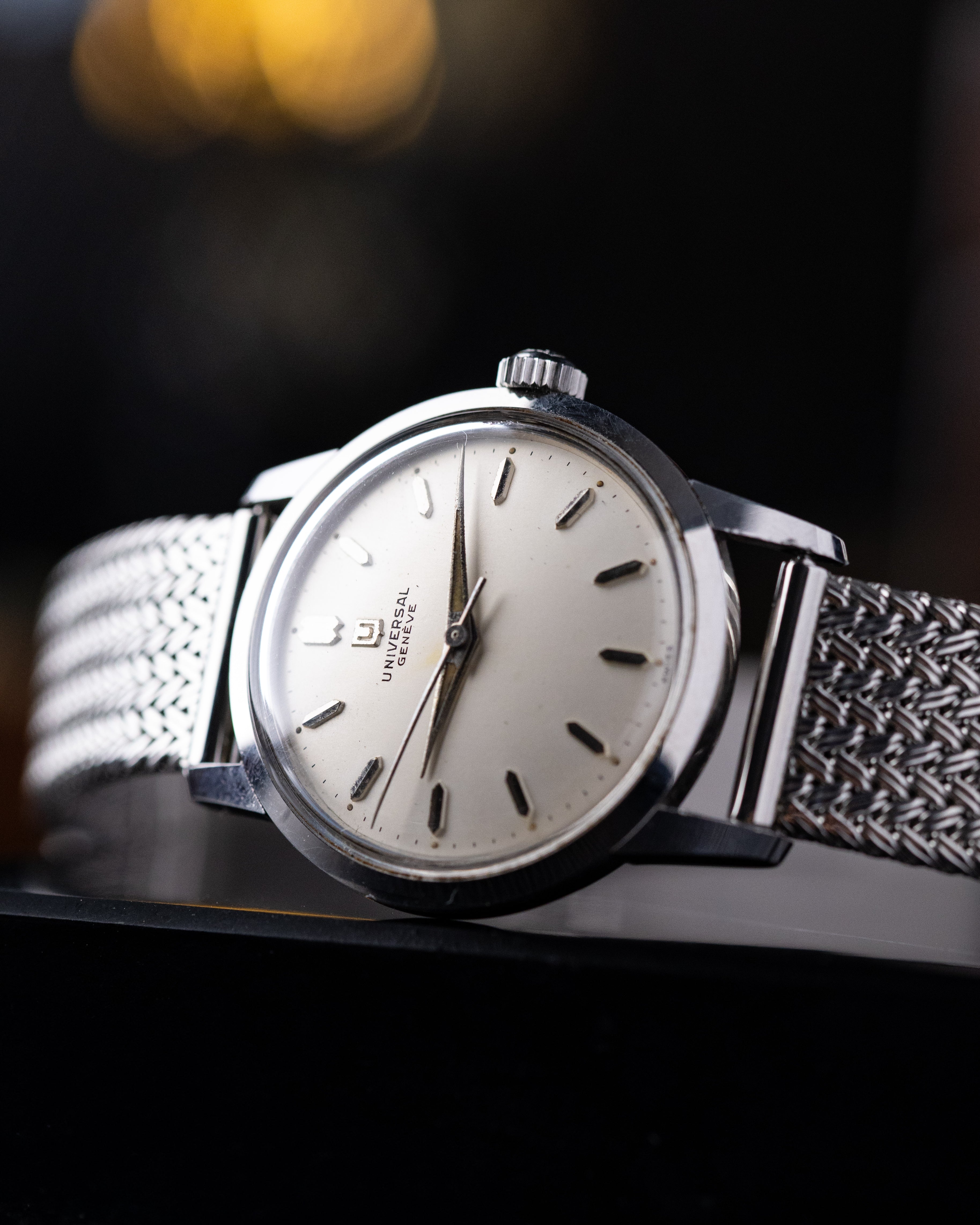 Vintage Universal Genève Calatrava, Patel Style, Ivory Dial, Swiss Watch, Cal. 322 from 1950’s - DuMarko