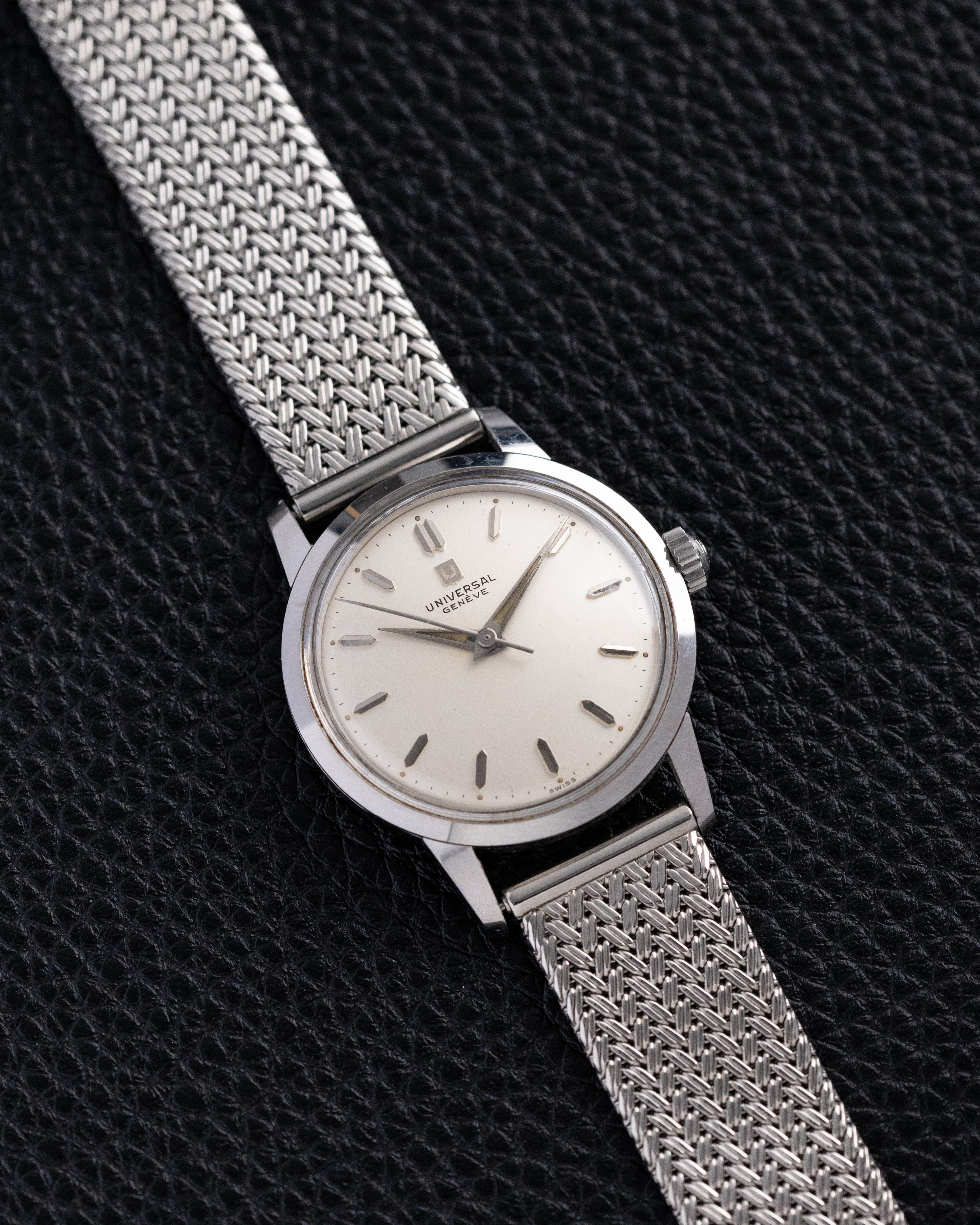 Vintage Universal Genève Calatrava, Patel Style, Ivory Dial, Swiss Watch, Cal. 322 from 1950’s - DuMarko