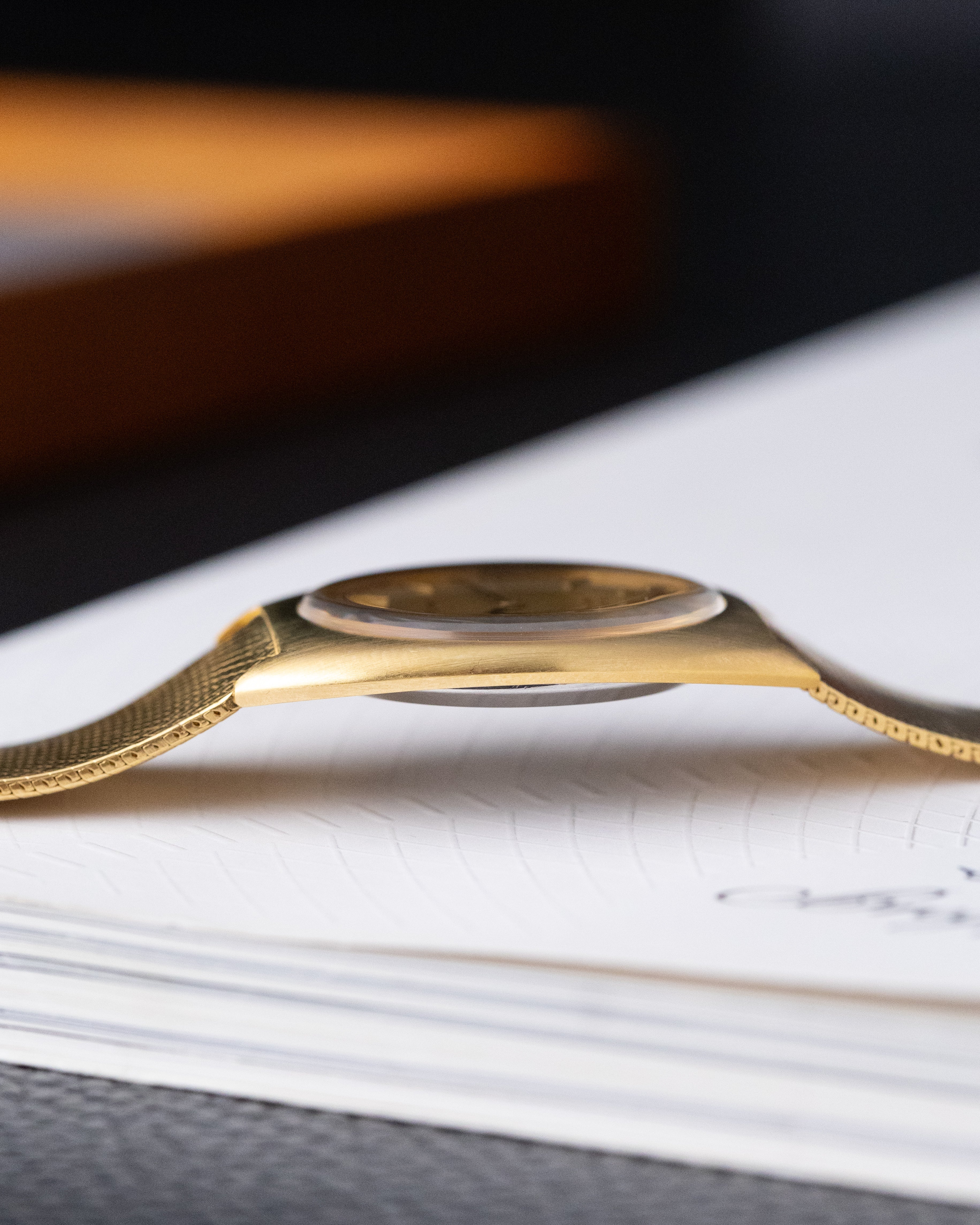 Vintage Universal Genève Gilt Shadow Automatic, Swiss Watch, Gold - plated C - Shape Case, Cal. 2 - 66 from 1970’s - DuMarko