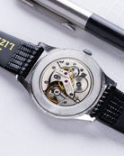 Vintage Universal Genève, Swiss Made, Black Honeycomb Dial, Cal. 332 from 1950's - DuMarko