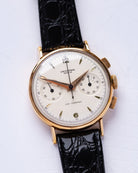 Vintage Universal Genève Uni - Compax, 18K Solid Gold Chronograph with Square Pushers, Cal. 287 - DuMarko