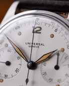Vintage Universal Genève Uni - Compax Chronograph, Ref. 224100, Radium Dial, Cal. 285 from 1940's - DuMarko
