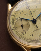 Vintage Universal Genève Uni - Compax Chronograph, Ref. 42402, Cal. 285, Patina Dial from 1942 - DuMarko