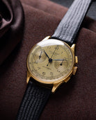 Vintage Universal Genève Uni - Compax Chronograph, Ref. 42402, Cal. 285, Patina Dial from 1942 - DuMarko