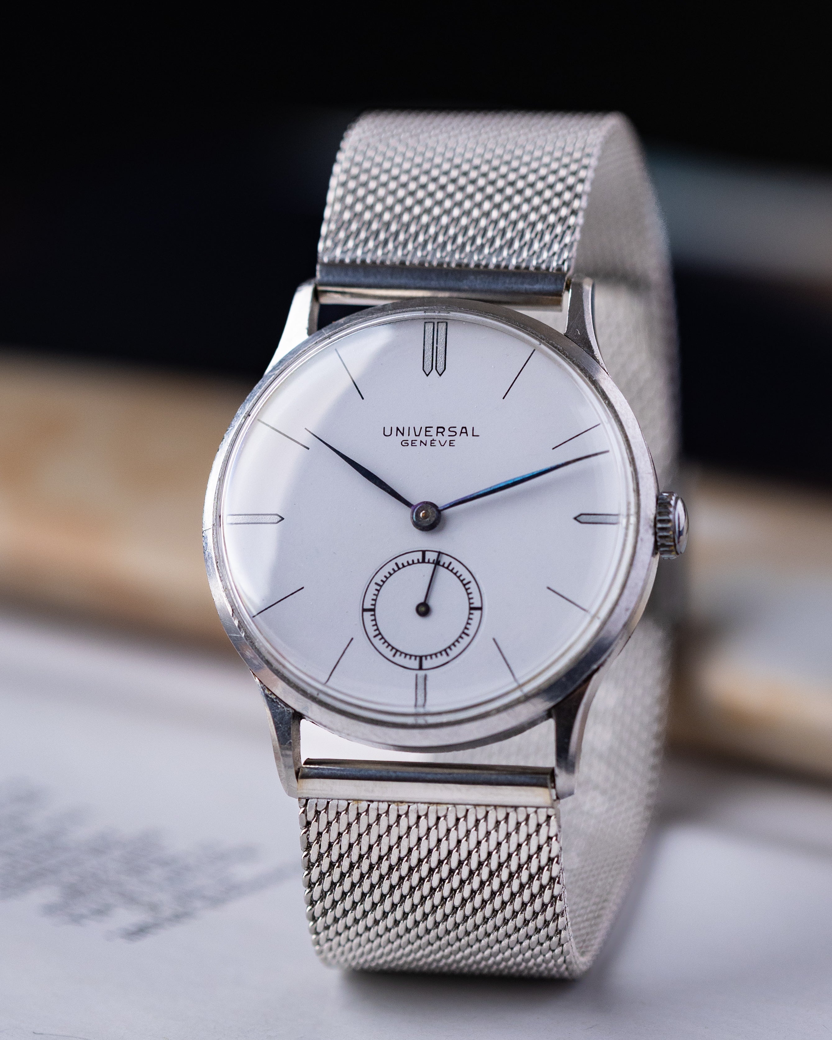UNIVERSAL GENEVE メッシュバンド 時計 UNIVERSAL GENEVE ROUND – Doppietta-Tokyo