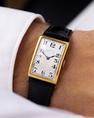 Vintage Vacheron Constantin Tonneau 18K Gold Case, Art Deco Tank, Swiss Watch from 1925 - DuMarko