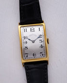 Vintage Vacheron Constantin Tonneau 18K Gold Case, Art Deco Tank, Swiss Watch from 1925 - DuMarko