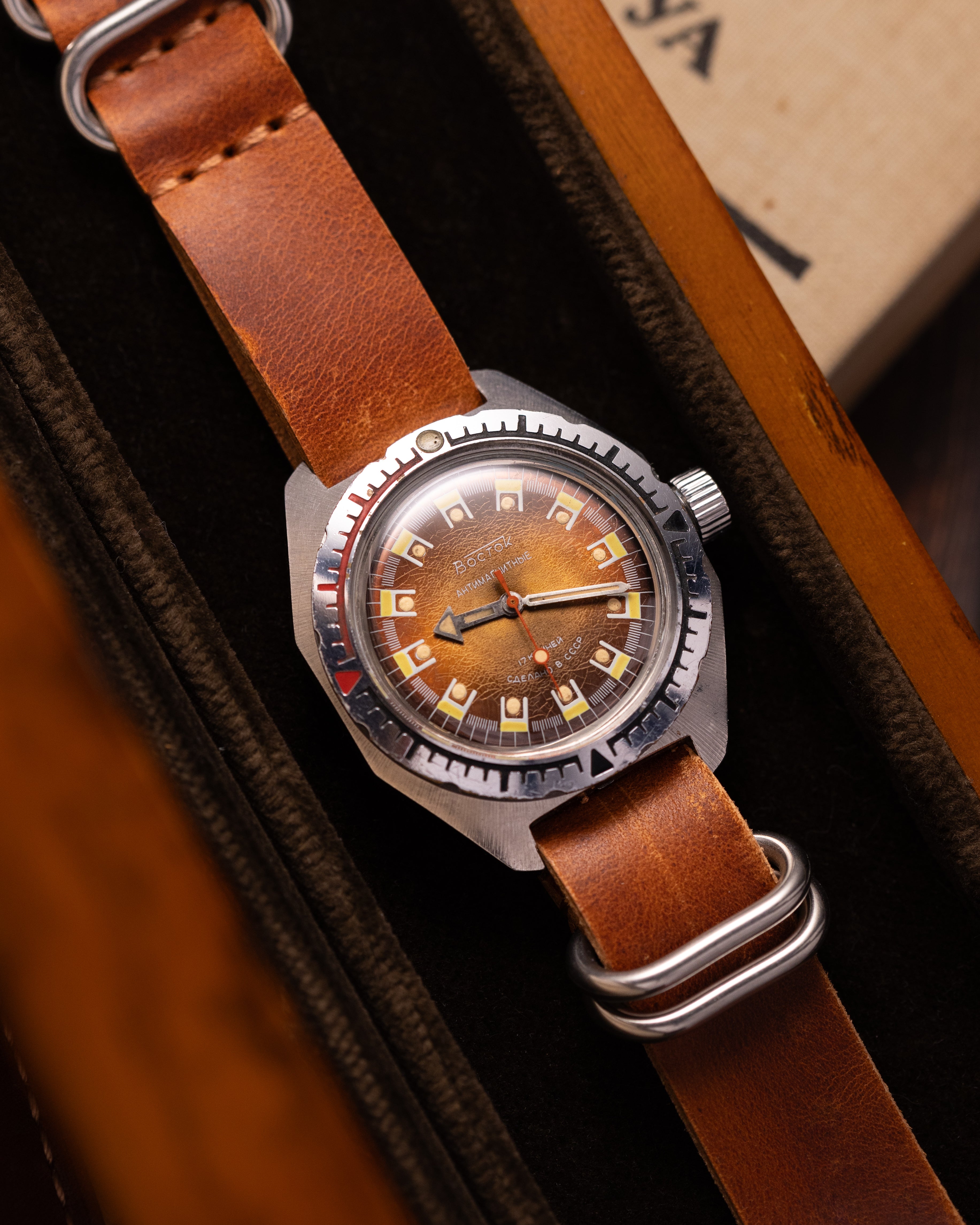 Vintage Vostok Amphibia, Soviet watch from 1970's - VintageDuMarko