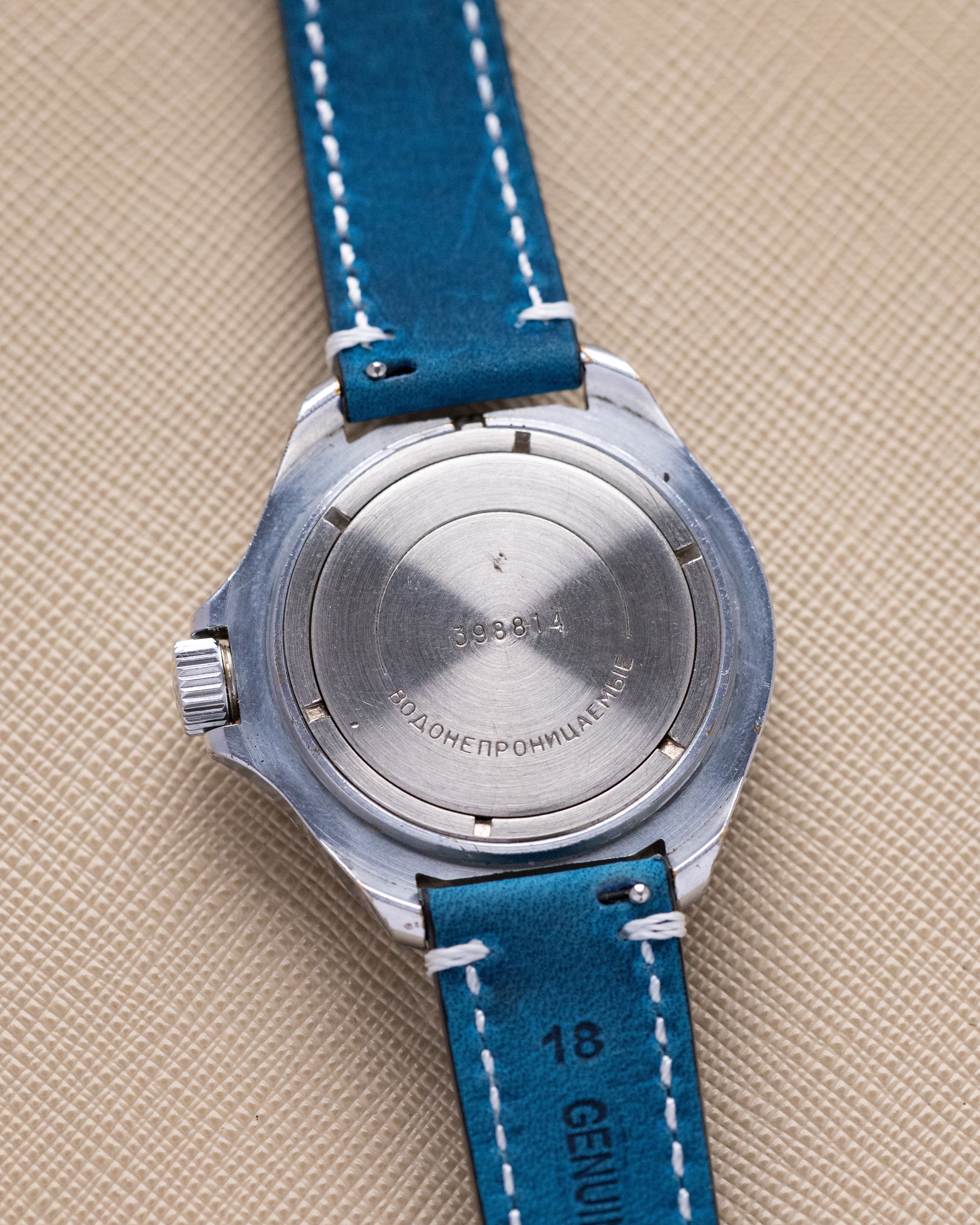 Vintage Vostok Komandirskie Soviet Watch, Gradient Dial, Date window from 1980’s - DuMarko