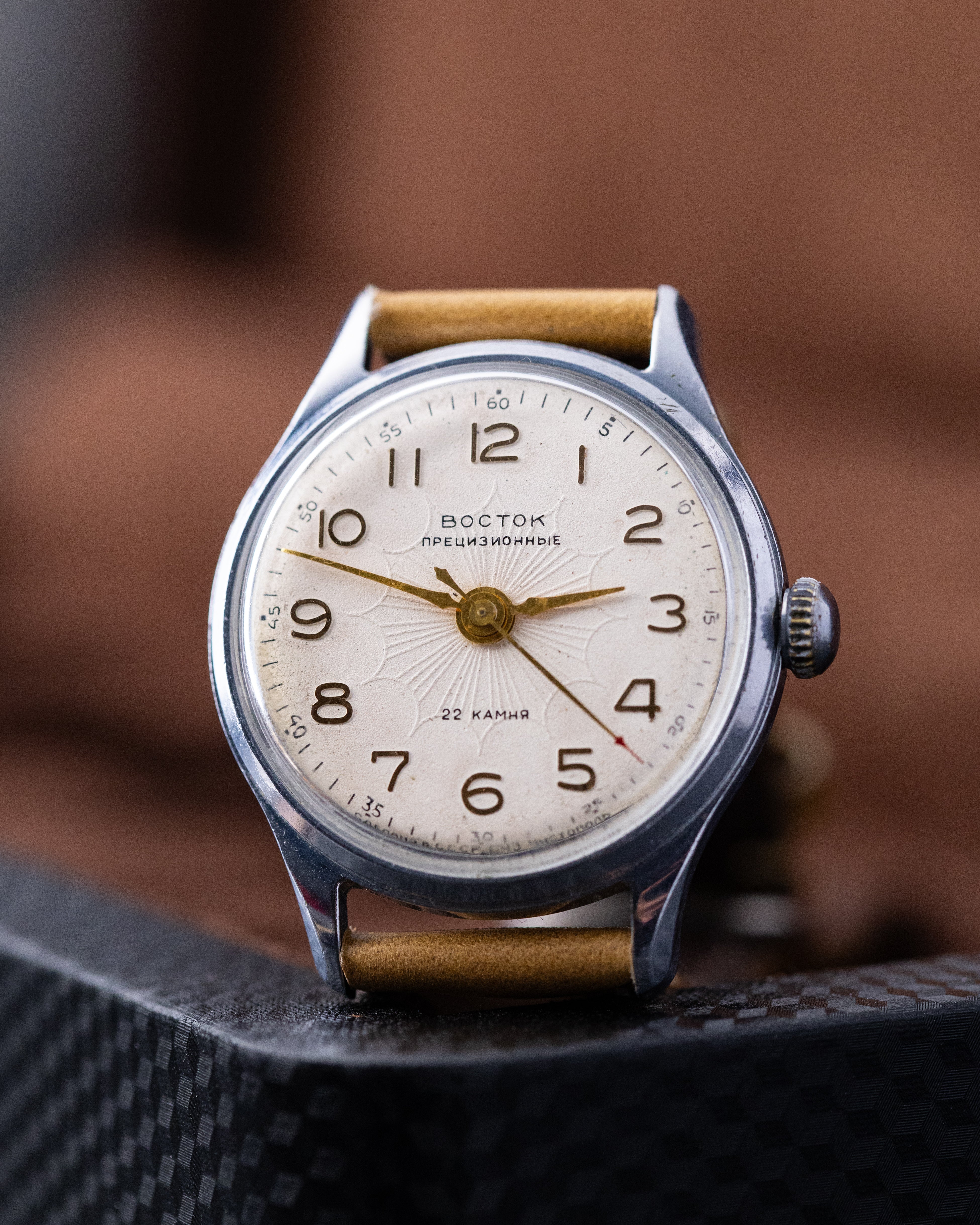 Vintage Vostok Прецизионные (Precision) Soviet Watch, Guilloché Dial, Cal. 2809 from 1960's - DuMarko