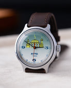 Vintage Vostok Soviet Watch with Mosque Dial, Original certificate, Cal. 2409A from 1980s - DuMarko