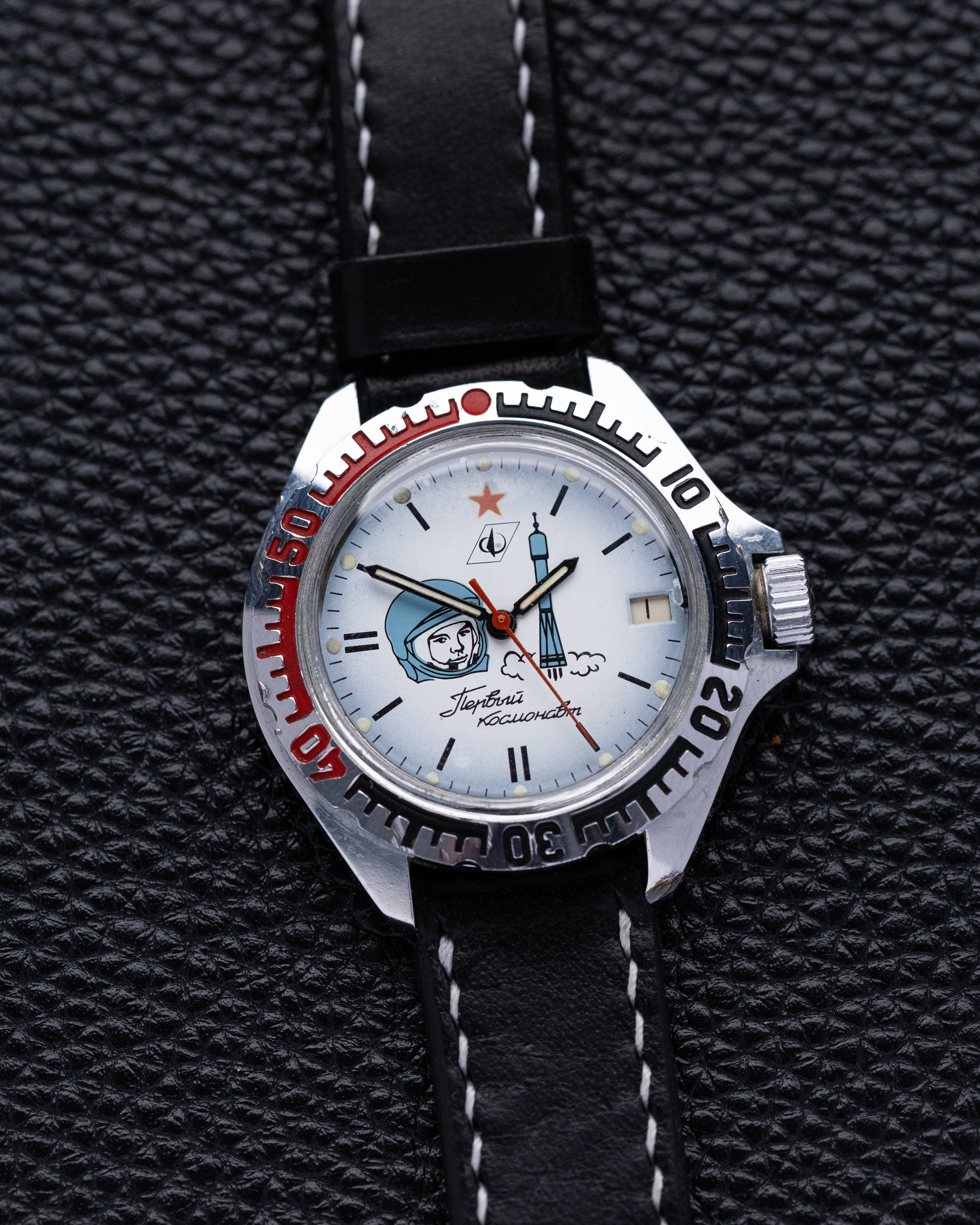 Vintage Vostok Yurii Gagarin, Amphibia Divers watch, Made in USSR - DuMarko