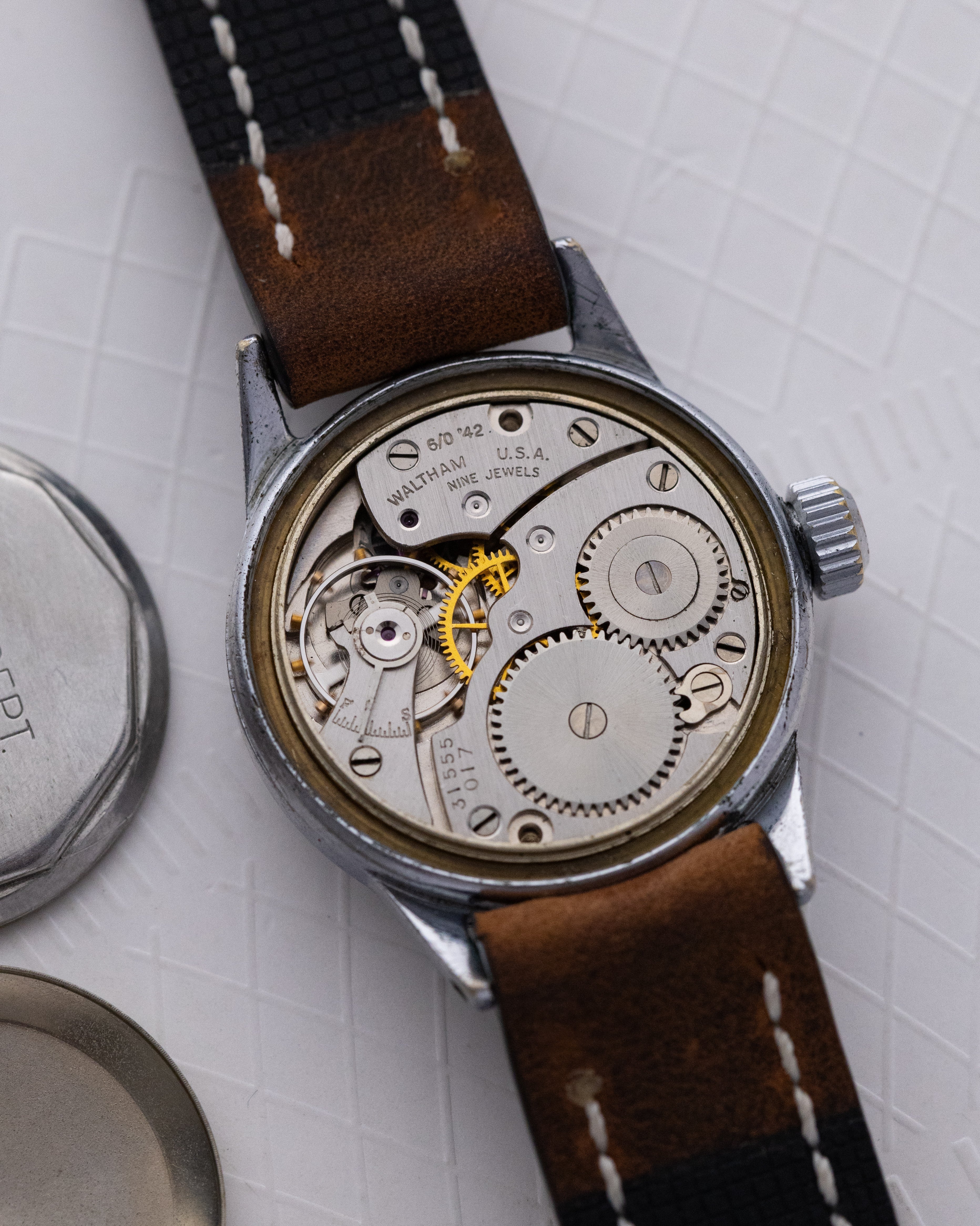 Vintage Waltham ORD DEPT Military USA Watch, Radium Dial, Cal. 6/0 B from 1940's - DuMarko