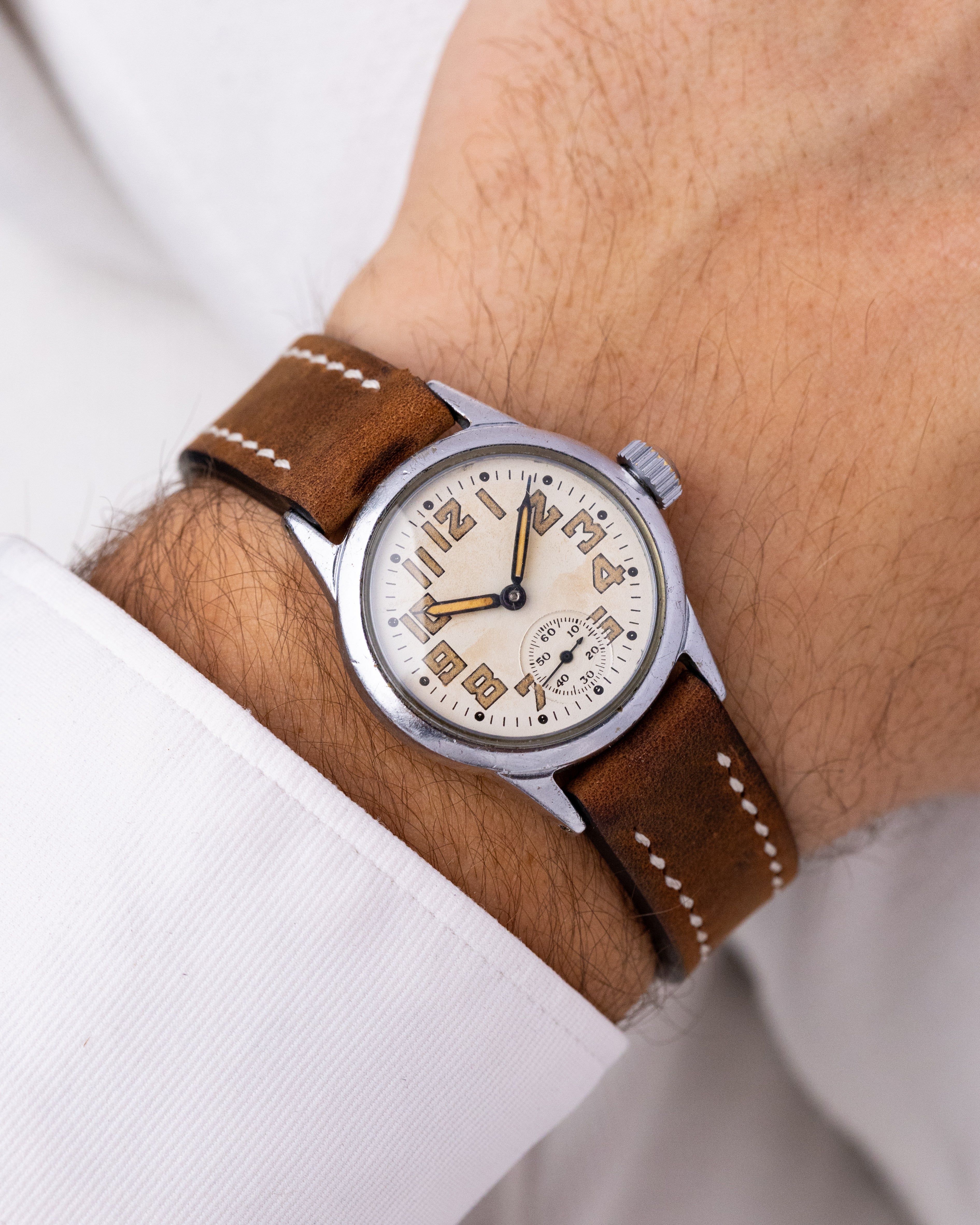 Vintage Waltham ORD DEPT Military USA Watch, Radium Dial, Cal. 6/0 B from 1940's - DuMarko