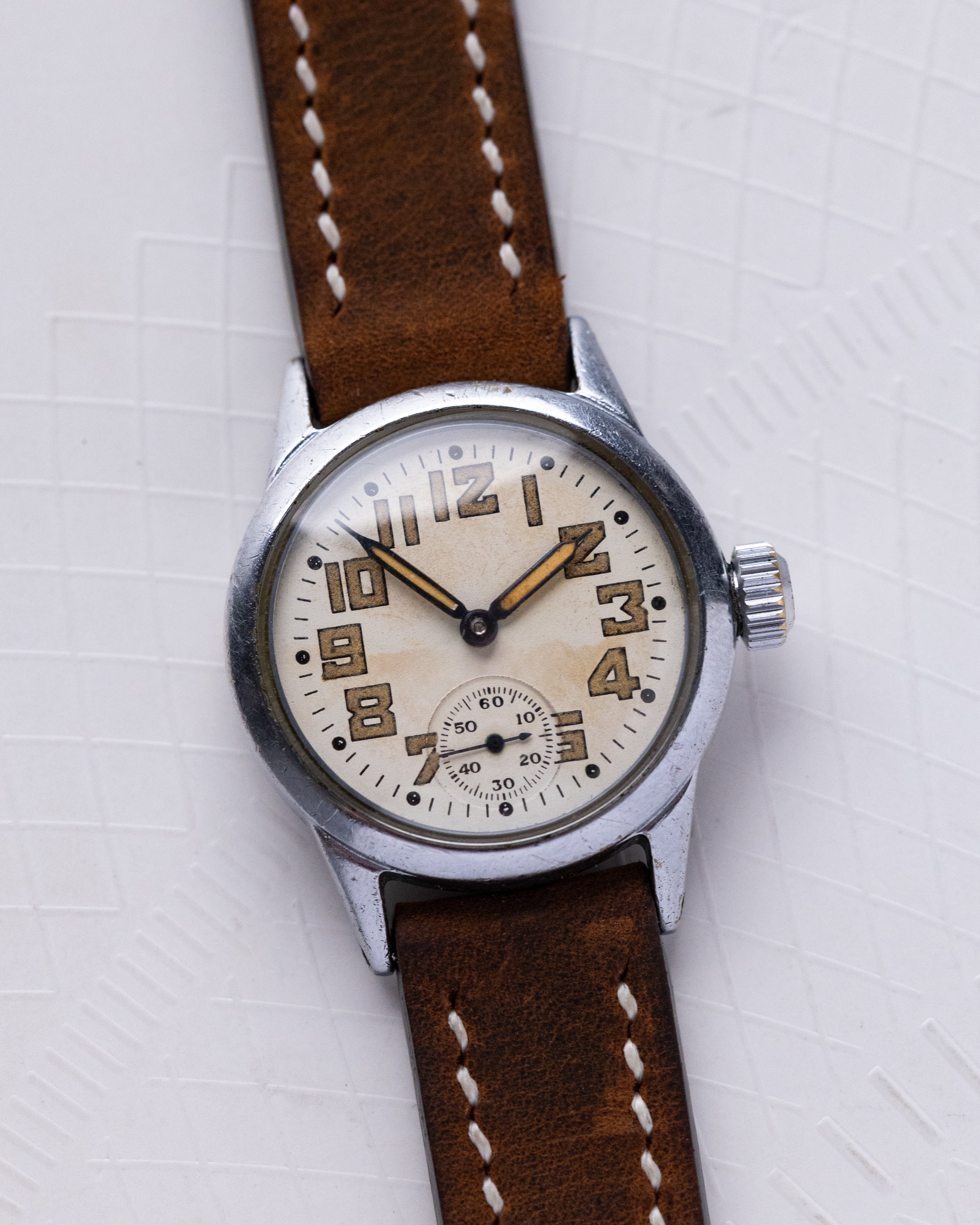 Vintage Waltham ORD DEPT Military USA Watch, Radium Dial, Cal. 6/0 B from 1940's - DuMarko