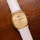 Vintage watch "Longines" Quartz Art Deco from 1990s, 18K Gold Plated - VintageDuMarko